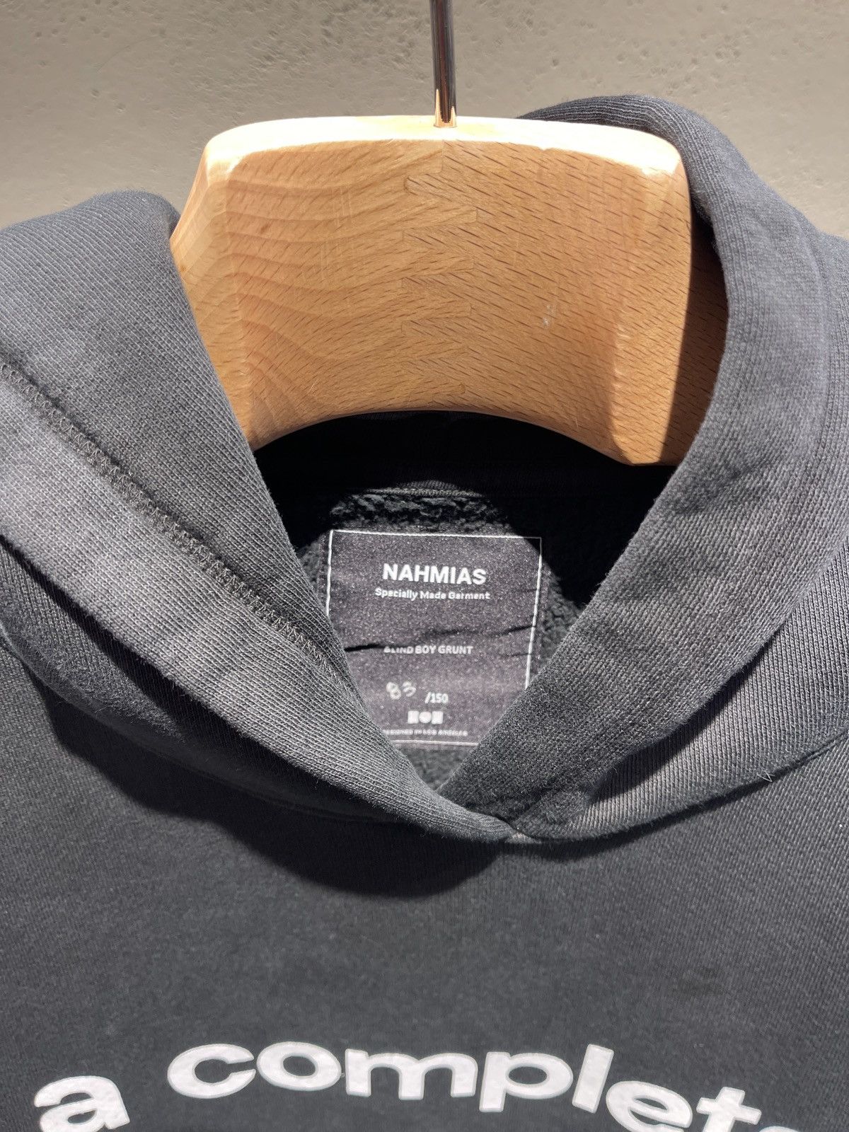 Nahmias Limited-Edition Nahmias x Timothée Chalamet Hoodie Black | L Size US L / EU 52-54 / 3 - 2 Thumbnail