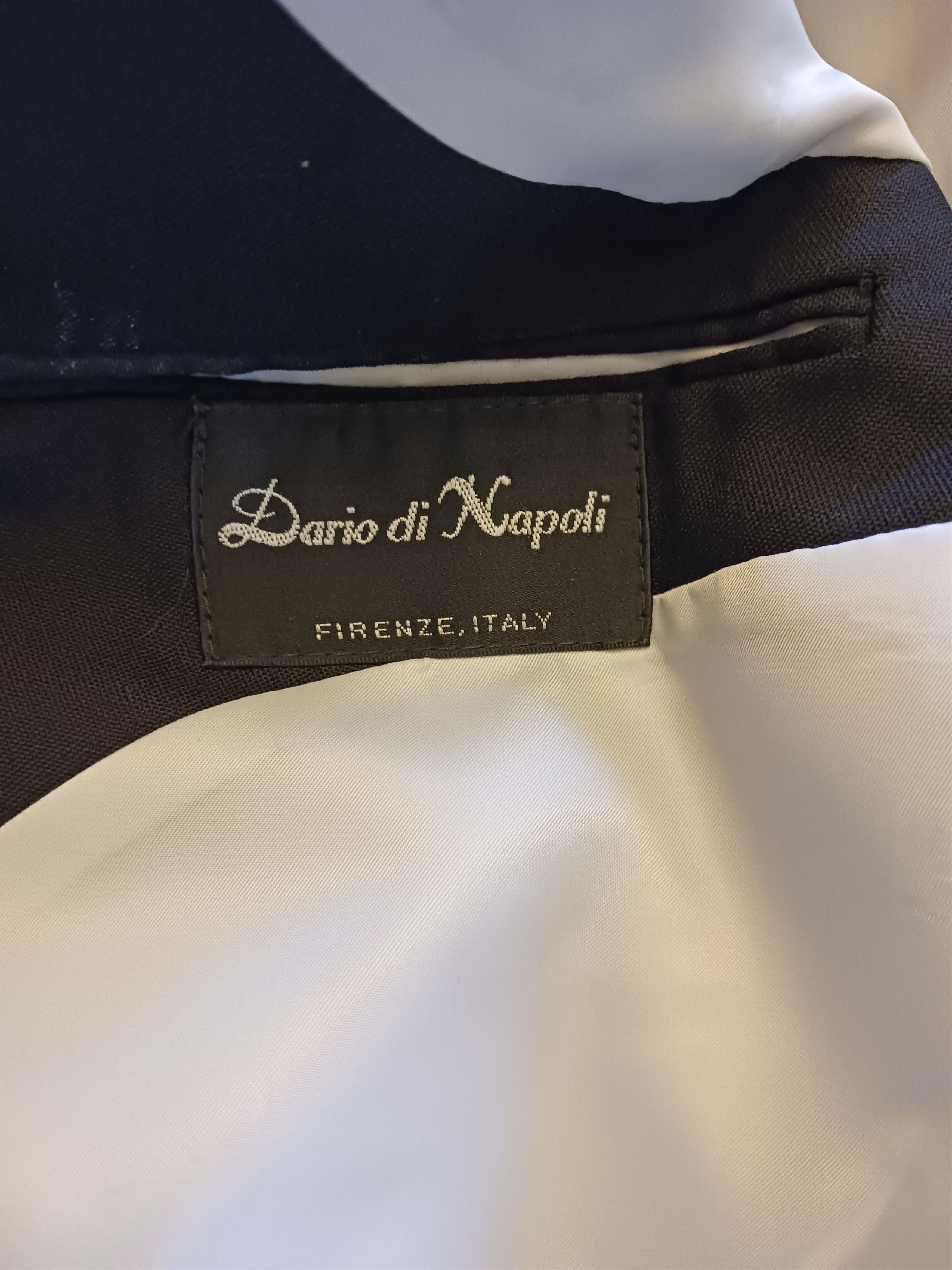 Vintage Vintage 90's Dario di Napoli Double Breasted Blazer Size 44L - 3 Thumbnail