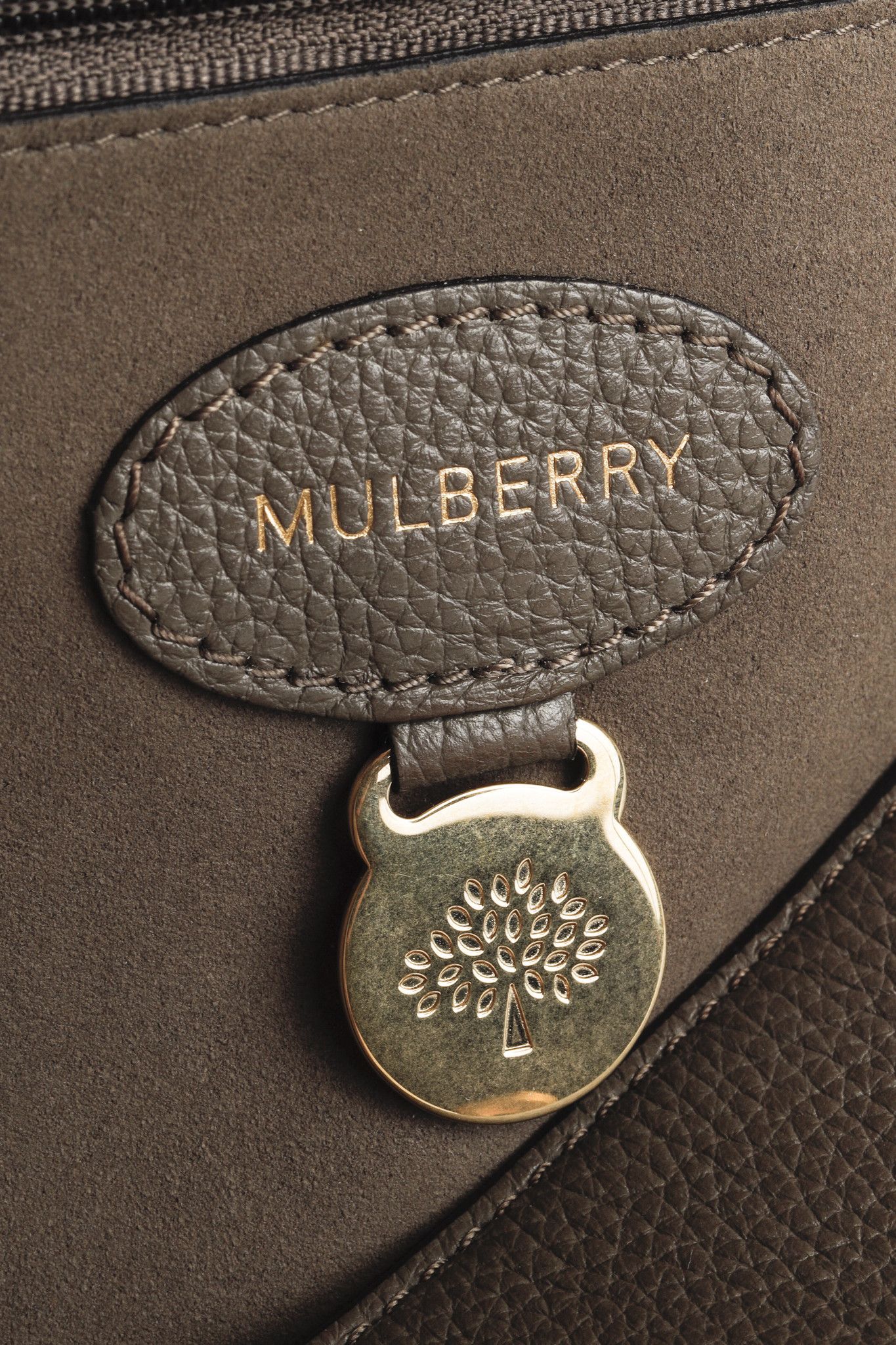 Mulberry Mulberry Lily Medium Classic Solid Grey Size ONE SIZE - 13 Thumbnail