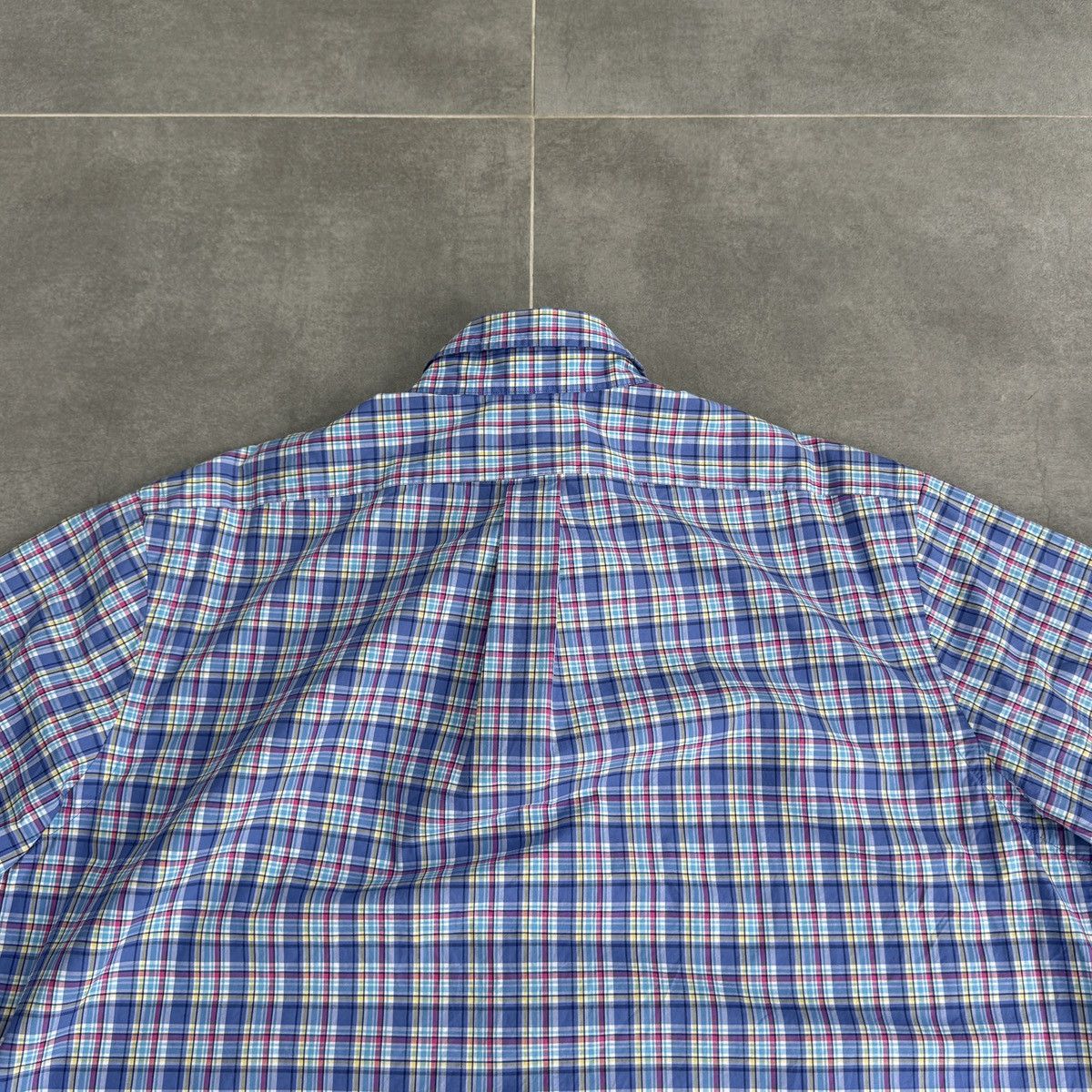 Polo Ralph Lauren × Vintage Polo Ralph Lauren PRL Checked Button Shirt Short Sleeve Size US XL / EU 56 / 4 - 18 Thumbnail