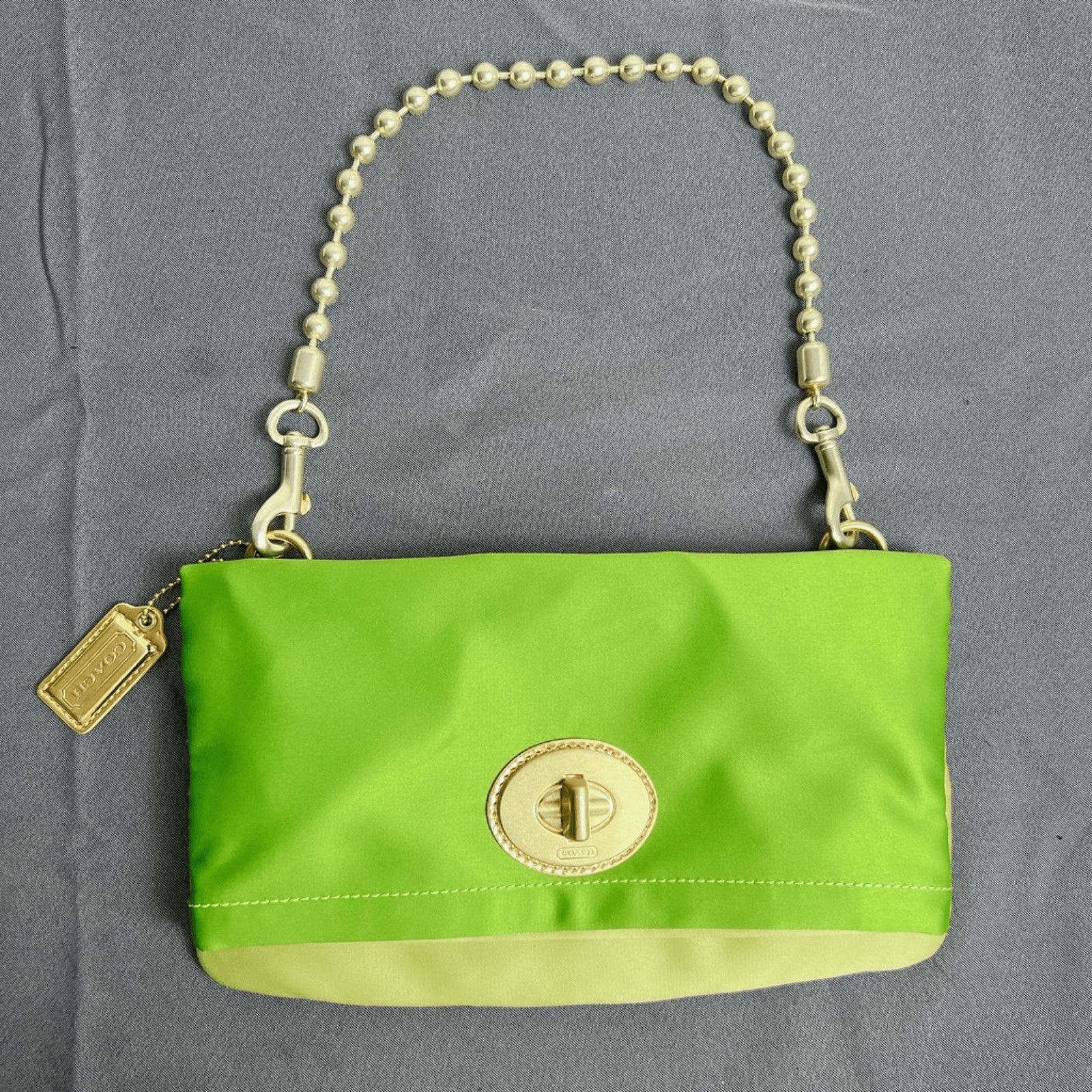 Coach COACH Vintage Amanda Satin Flap Clutch Shoulder Bag Size ONE SIZE - 2 Thumbnail