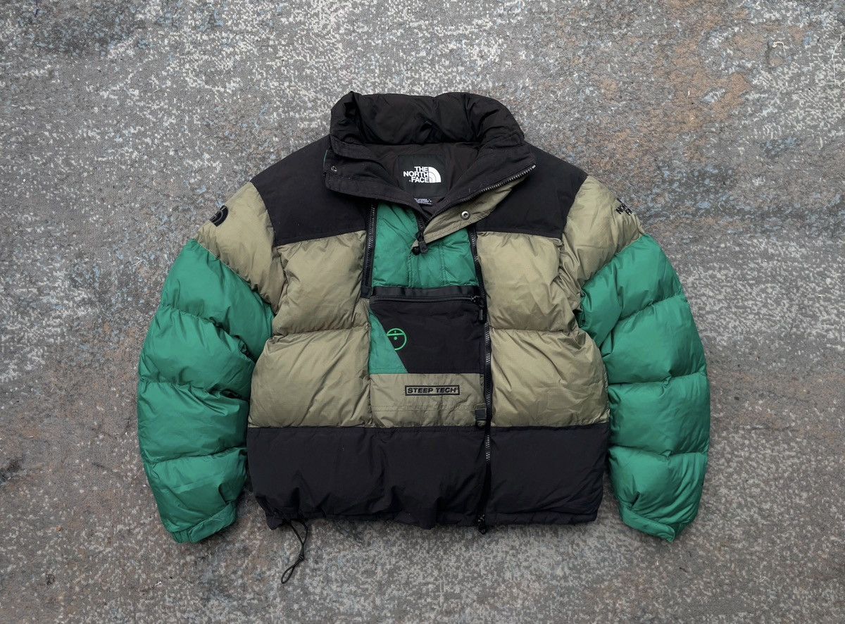 The North Face The north face steeptech olive green down jacket Size US M / EU 48-50 / 2 - 5 Thumbnail
