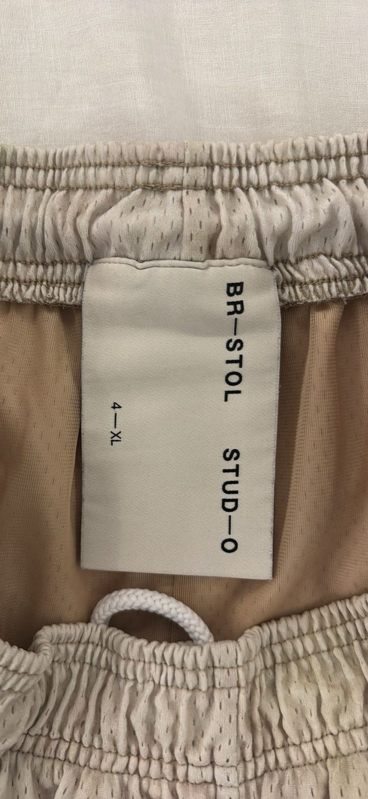 Bristol Studios Triple Hem Shorts (Tie Dye) - Sand [XL] Size US 36 / EU 52 - 2 Thumbnail