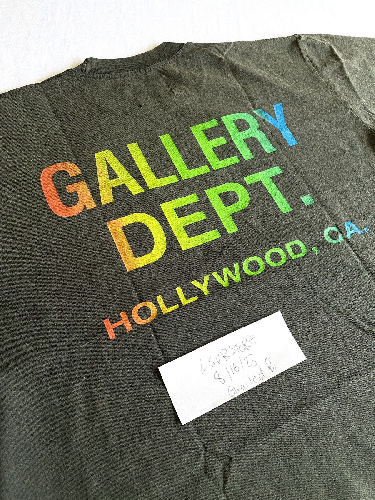 Gallery Dept. Gallery Dept. COLLECTOR S/S RAINBOW POCKET TEE MEDIUM Size US M / EU 48-50 / 2 - 1 Thumbnail