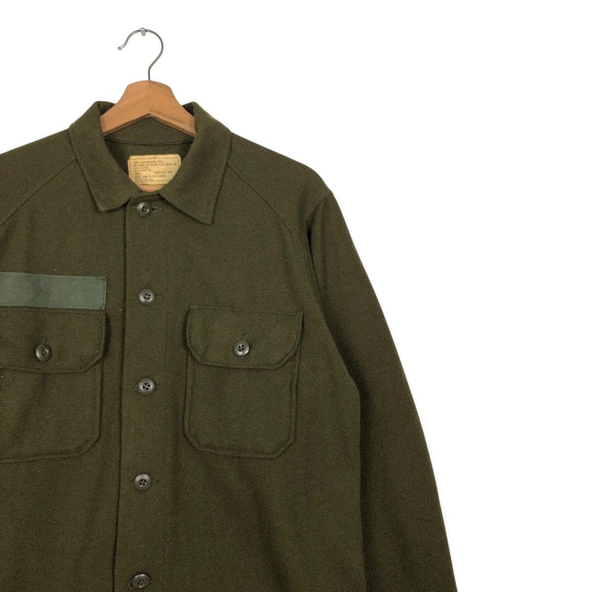 Vintage 🔥VINTAGE WOOL BUTTON CHORE JACKET MILITARY USN Size US S / EU 44-46 / 1 - 8 Thumbnail