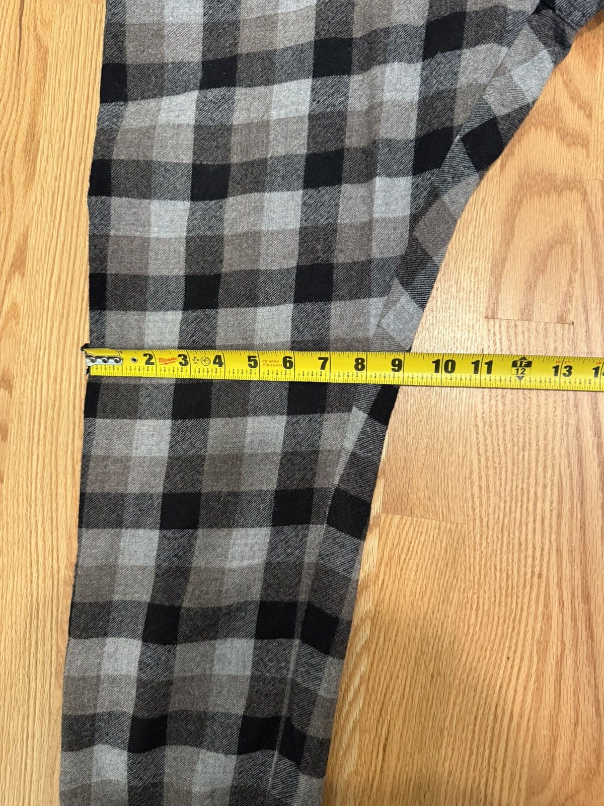 Rick Owens "TRACK PANTS" // LARRY // Plaid Wool Joggers Size US 30 / EU 46 - 10 Thumbnail