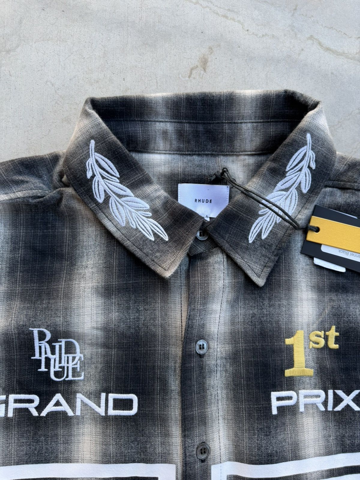 Rhude Rhude Racing Flannel Shirt New With Tags XL Rare Size US M / EU 48-50 / 2 - 4 Thumbnail
