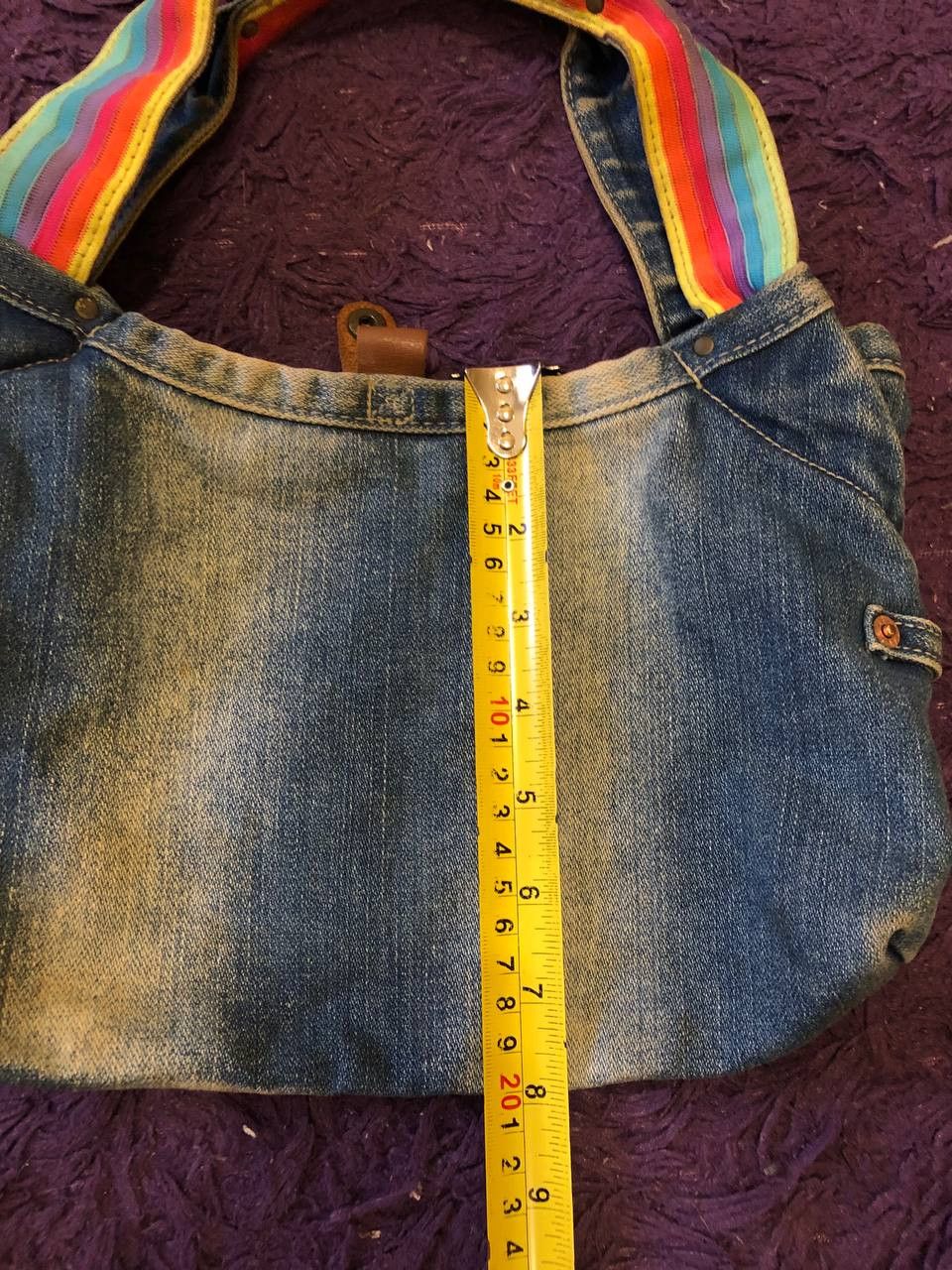 Levi's VINTAGE Handbag Levi's Blue in Denim - Jeans STREETWEAR Size ONE SIZE - 6 Thumbnail