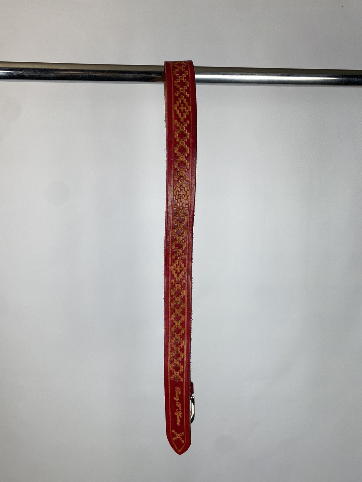 Designer × Vintage Beatriz D’Agostino Leather belt Punk Opium y2k metal rock Size ONE SIZE - 5 Thumbnail