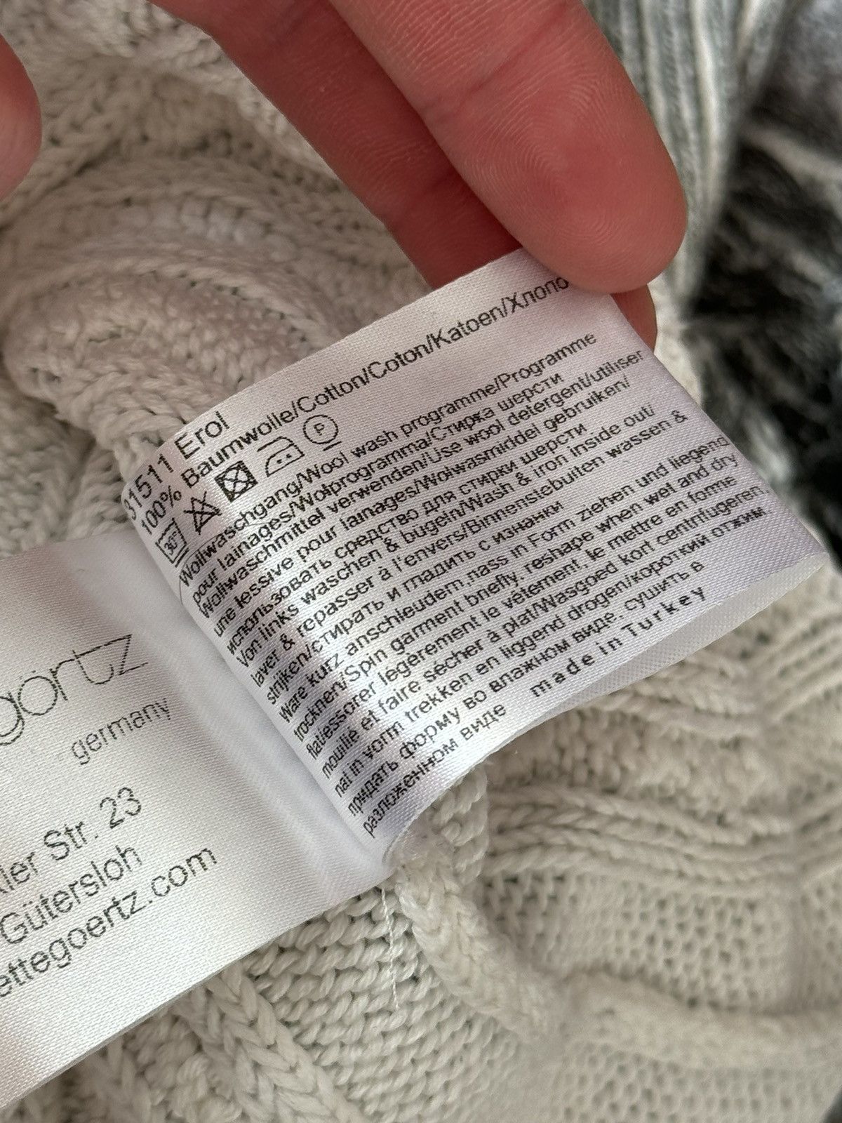 Annette Gortz Annette Gortz XL Erol knit pullover sweater knitwear jumper Size XL / US 12-14 / IT 48-50 - 12 Thumbnail