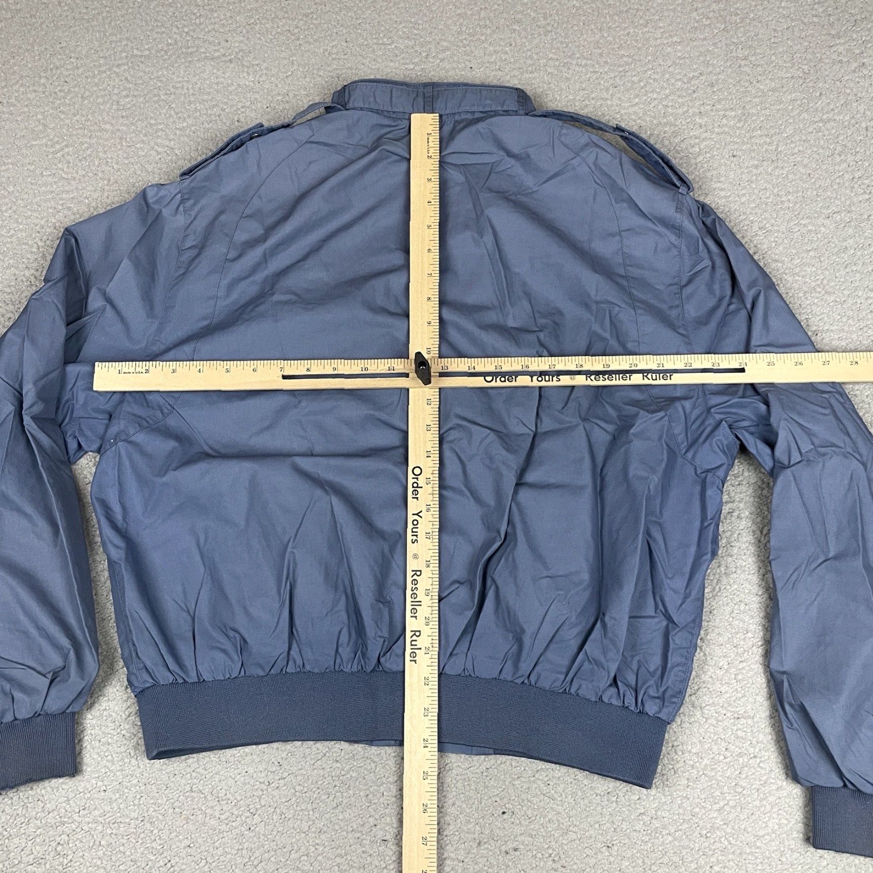 Members Only VINTAGE Members Only Jacket Mens 46 Moto Blue Full Zip Cafe Racer Casual Size US S / EU 44-46 / 1 - 6 Thumbnail