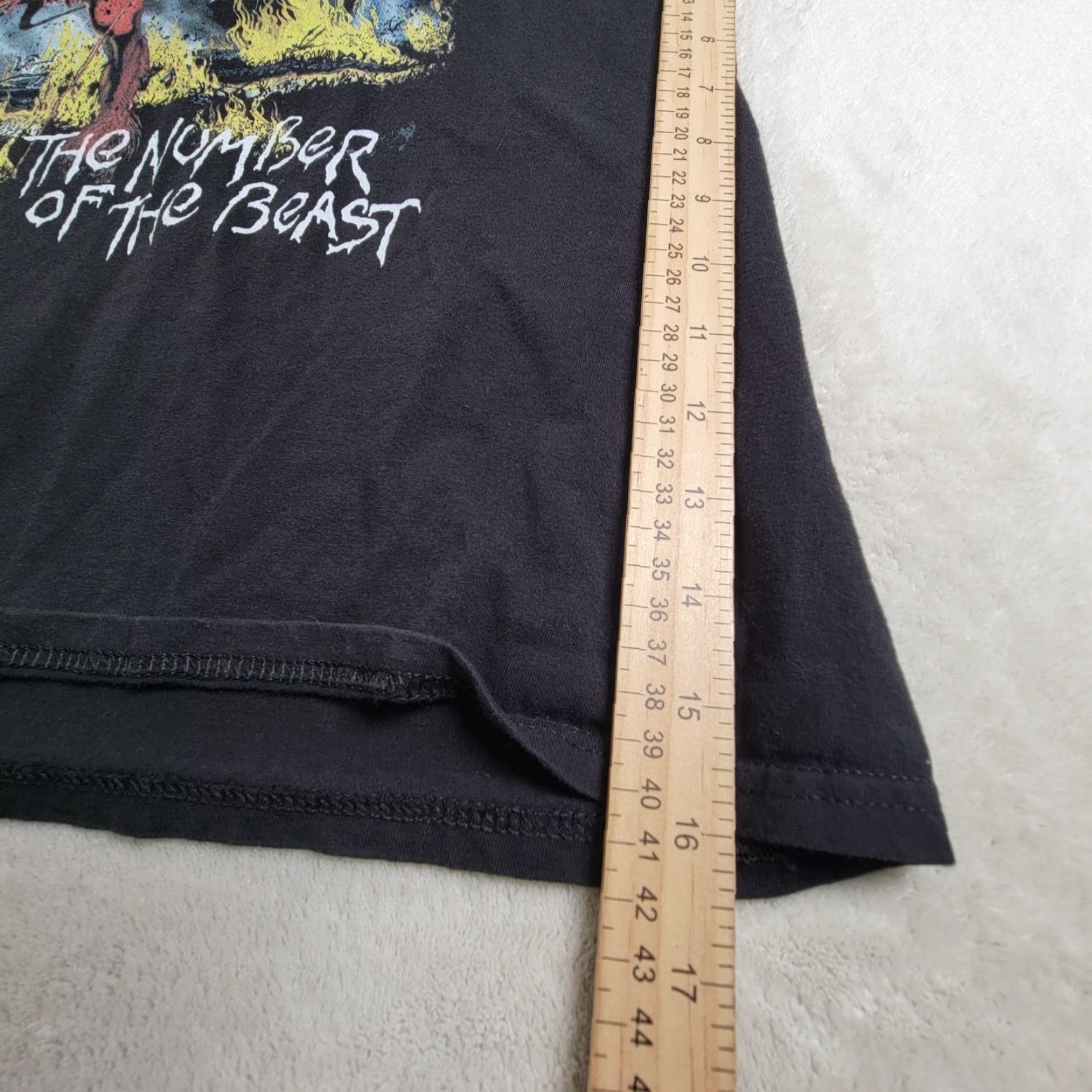 Vintage VINTAGE Iron Maiden t shirt 2010 Size US L / EU 52-54 / 3 - 6 Thumbnail