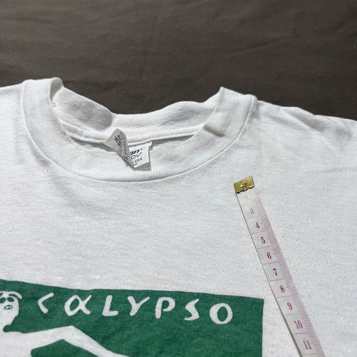 Vintage Vintage 80s Calypso Cousteau society Promo Tee L Size US L / EU 52-54 / 3 - 7 Thumbnail