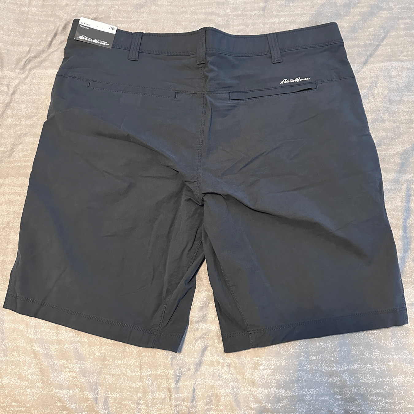 Eddie Bauer NWT Eddie Bauer Voyager Flex Chino Shorts in Storm Size US 38 / EU 54 - 5 Thumbnail