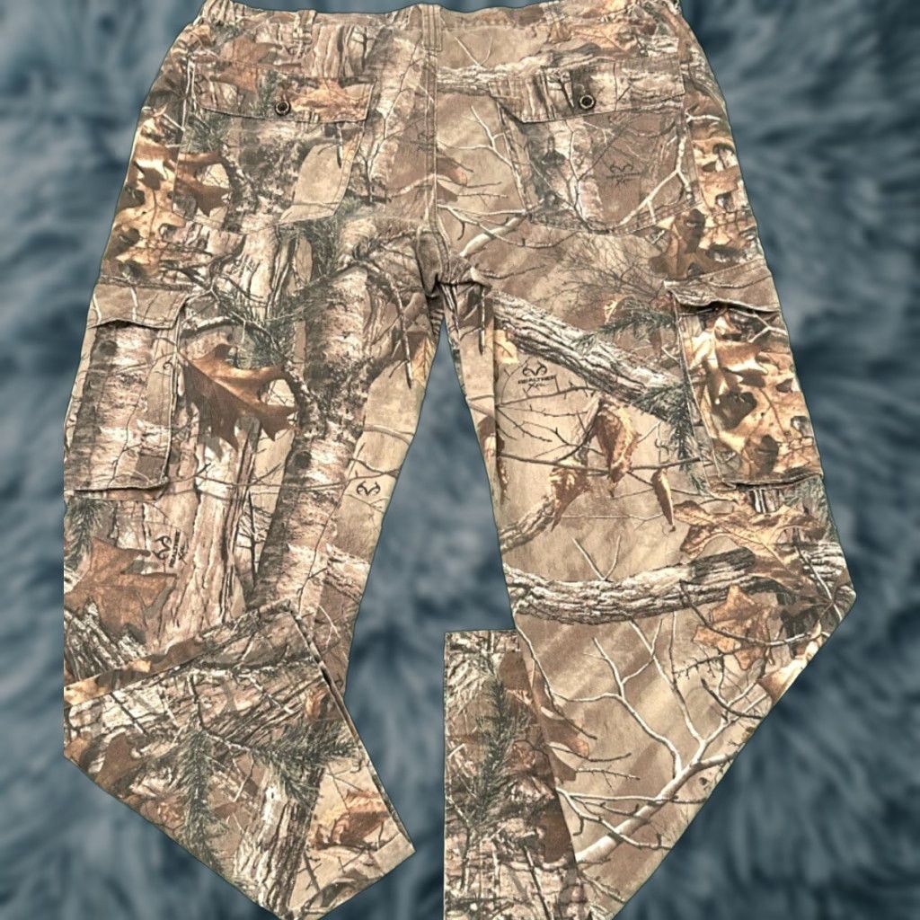 Realtree VINTAGE Real Tree Camo Cargo Pants Mens 40 32 Hunter Skater JNCO Grunge Y2k Size US 40 / EU 56 - 1 Thumbnail