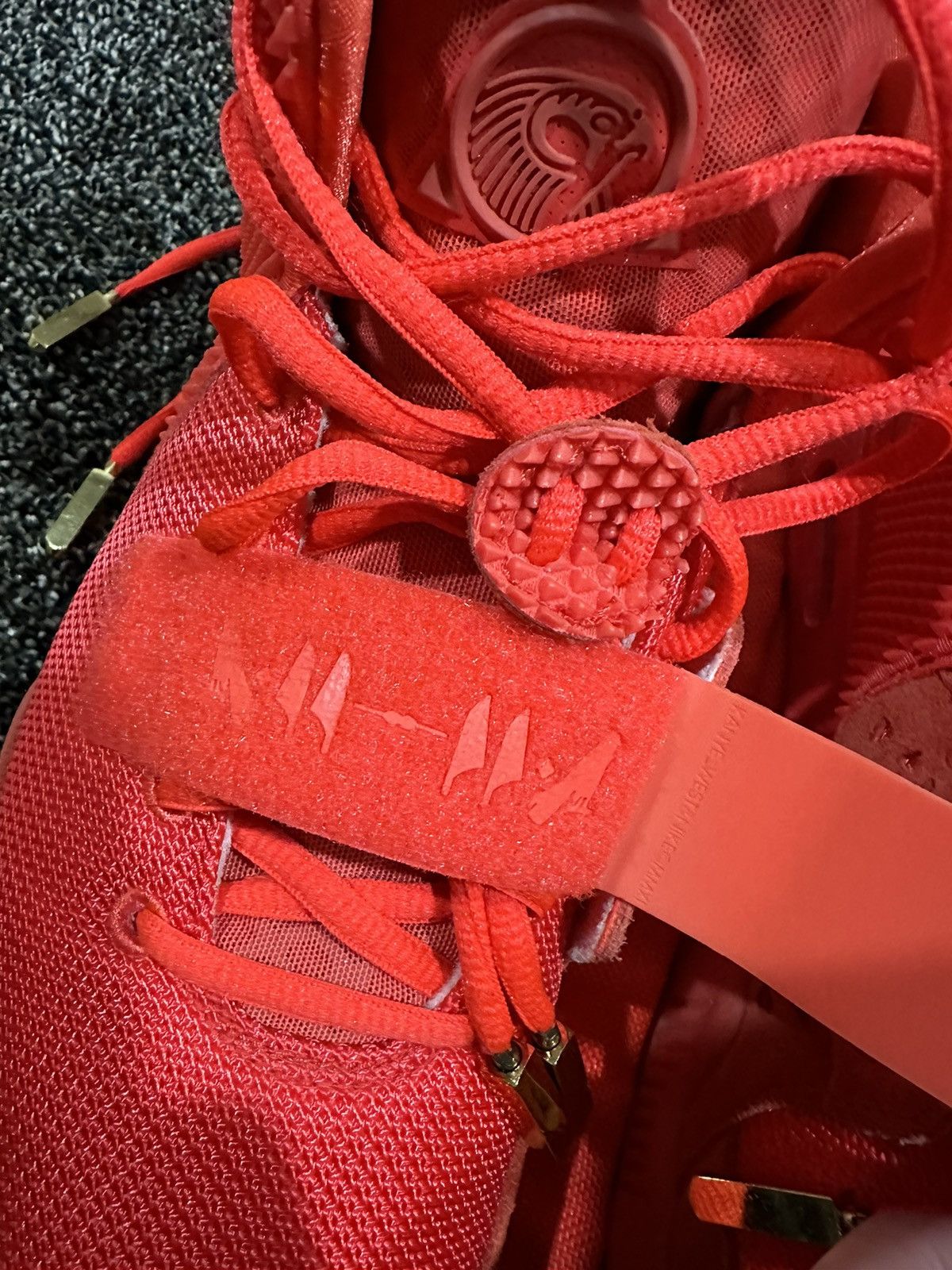 Kanye West × Nike Nike Air Yeezy 2 SP Kanye West Red October Sneakers 2014 Size US 10.5 / EU 43-44 - 16 Thumbnail