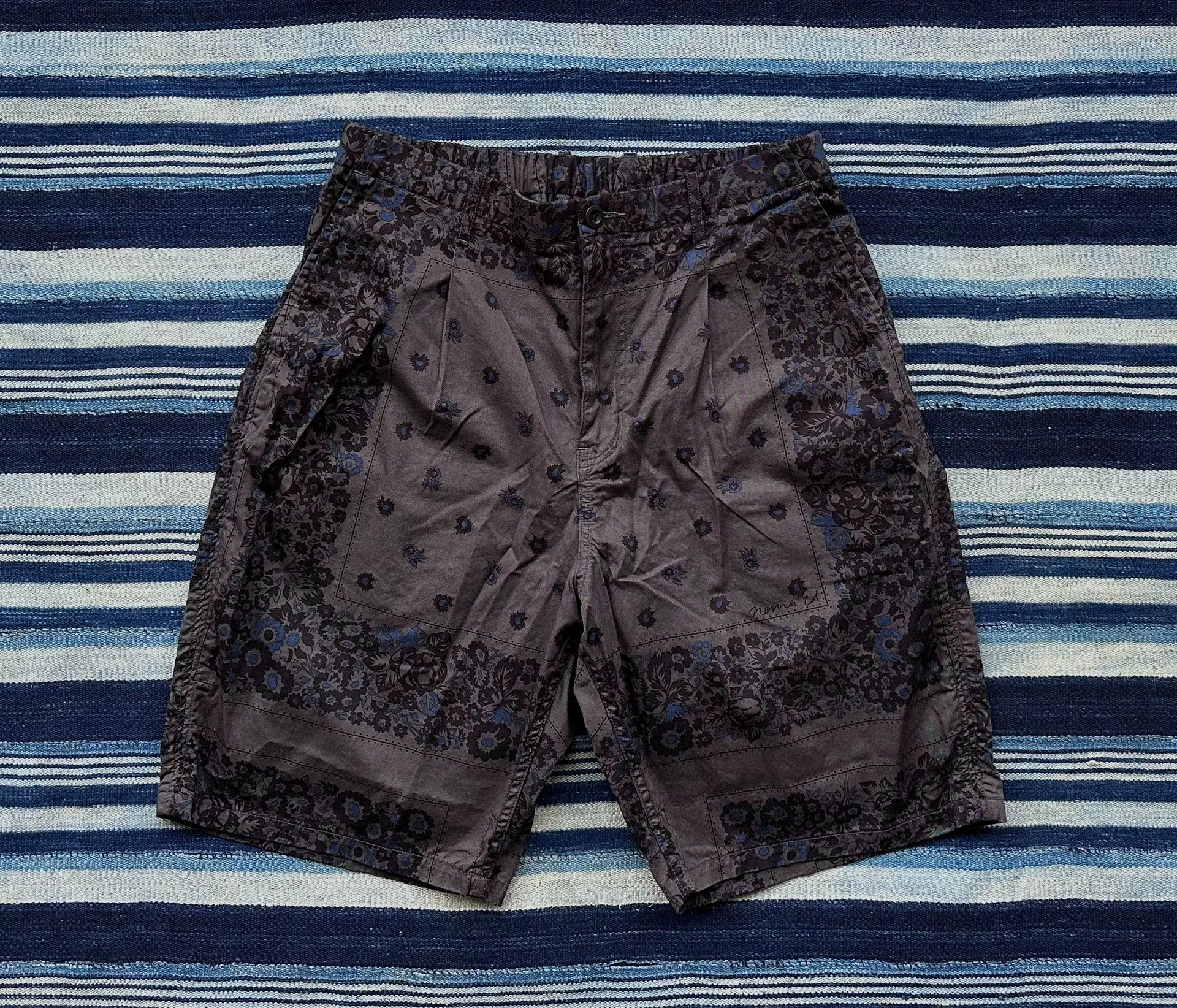 Nonnative NONNATIVE x NOMA t.d DWELLER EASY SHORTS Floral Charcoal 2,3 Size US 34 / EU 50 - 1 Thumbnail