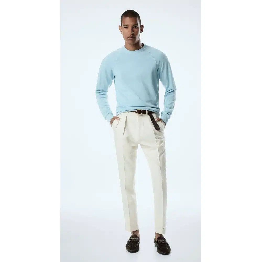 Tom Ford o1loc1c0425 JCL002 Vintage Melange Crewneck Sweatshirt Size US M / EU 48-50 / 2 - 3 Thumbnail