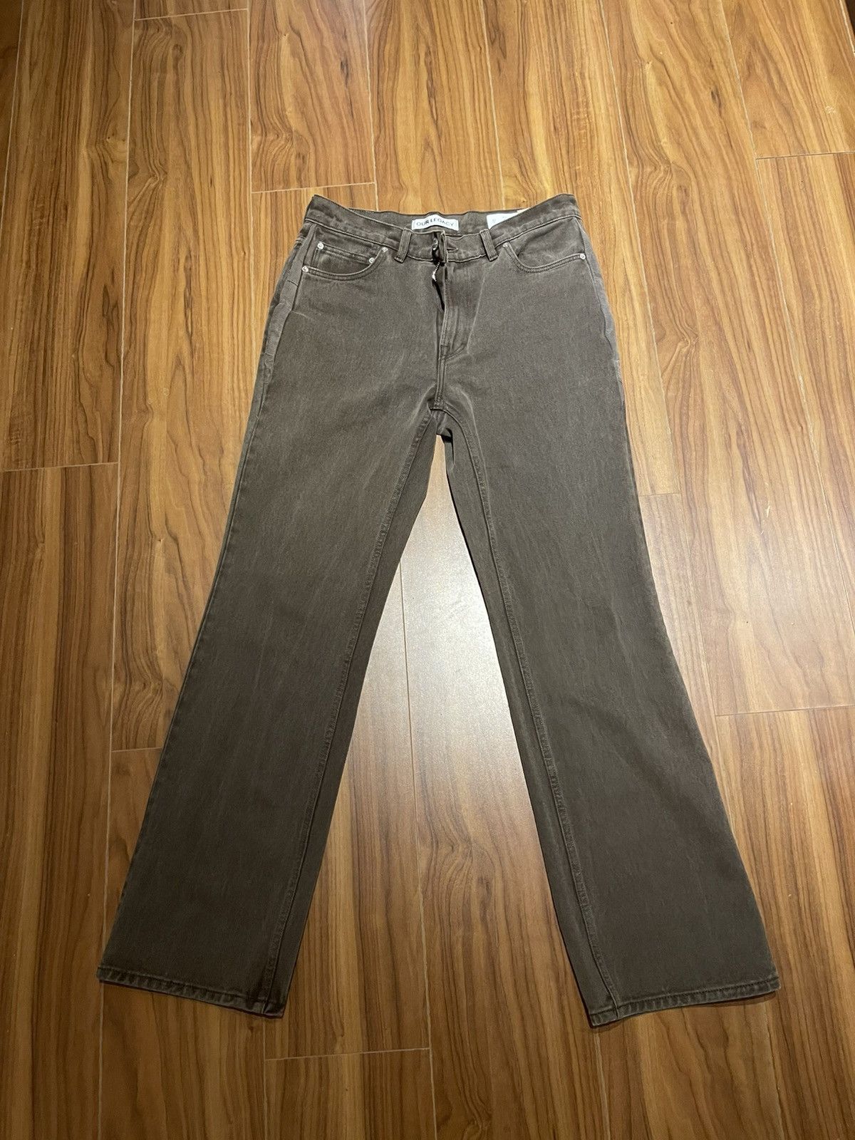 Our Legacy Our Legacy 70s Cut (Bootcut) 32 waist Choco Overdye Size US 32 / EU 48 - 1 Thumbnail