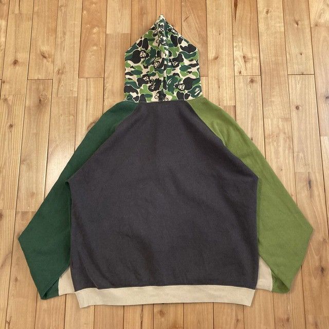 Bape BAPE Milo ABC CAMO green full zip hoodie a bathing ape NIGO Size US L / EU 52-54 / 3 - 2 Thumbnail