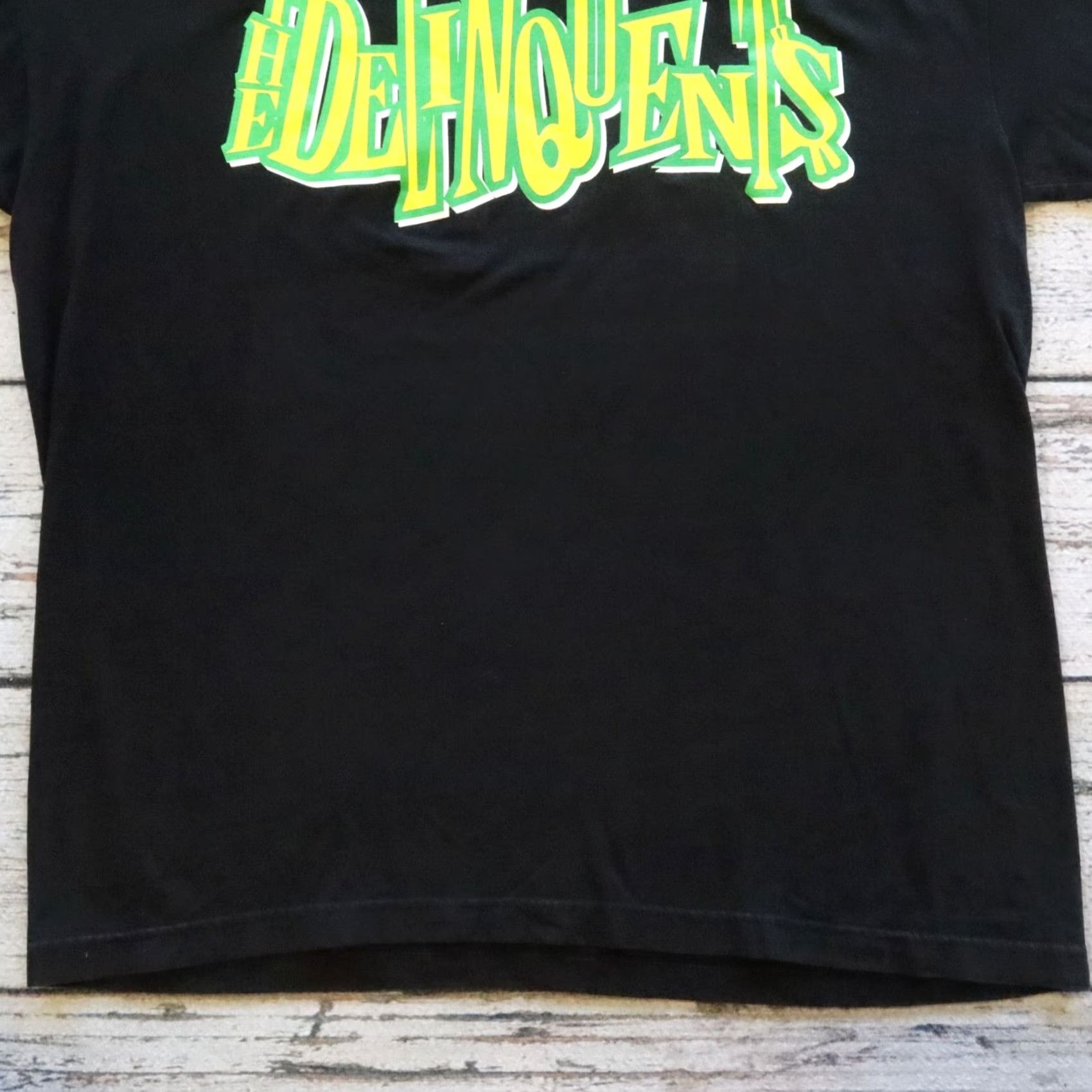 Vintage VINTAGE The Delinquents Big Moves Rap Tee Tshirt XL Black Men Shirt Size US XL / EU 56 / 4 - 3 Thumbnail