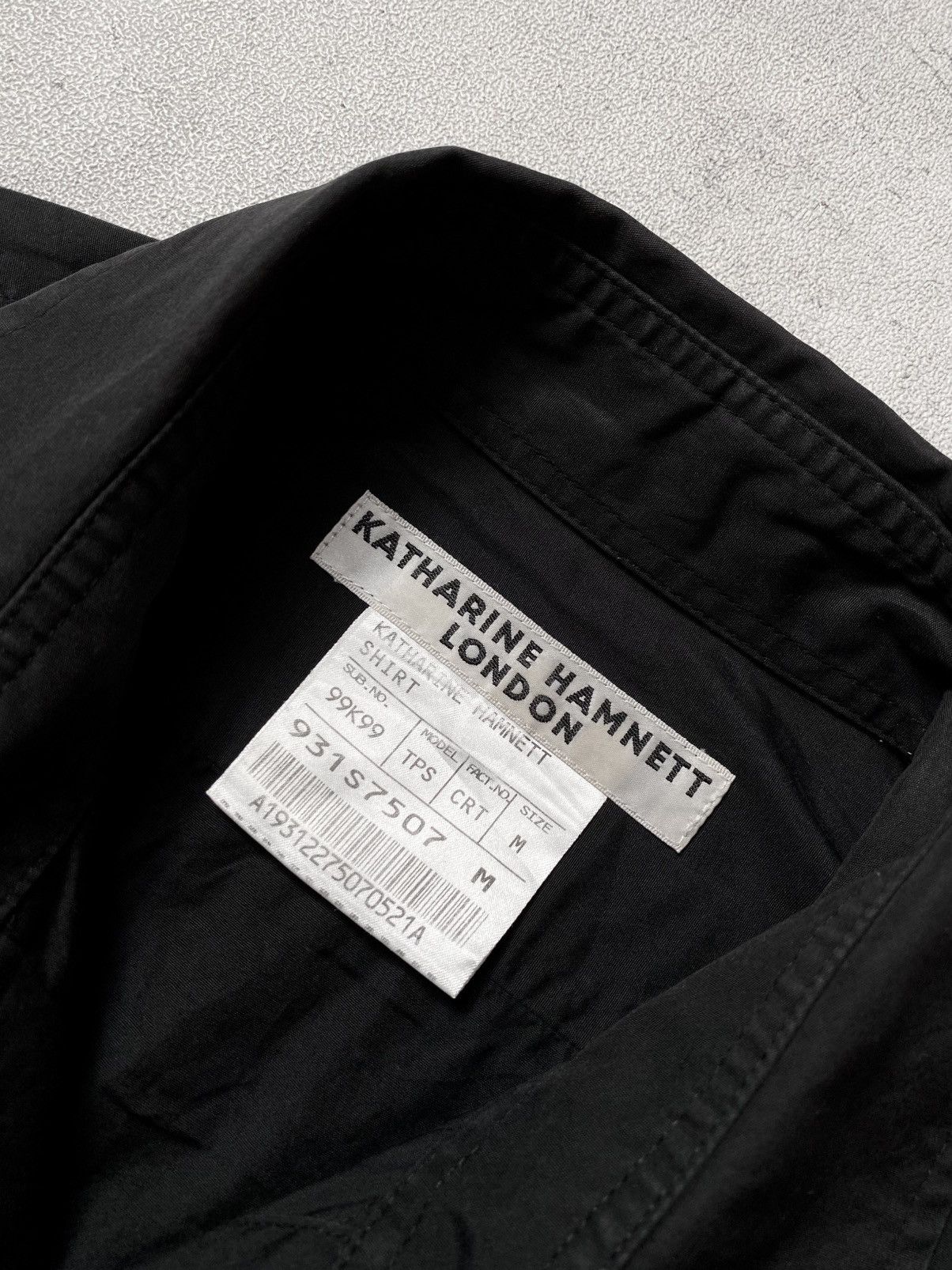 Katharine Hamnett London Vintage Katharine Hamnett London Pleated Shirt Button Size US M / EU 48-50 / 2 - 15 Thumbnail