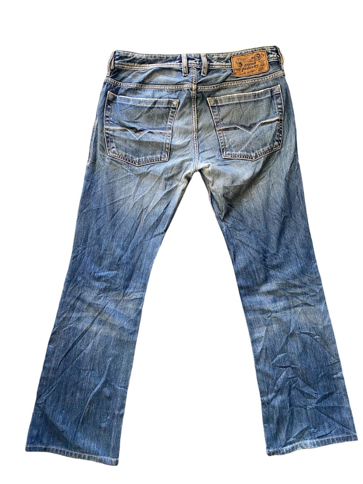 Diesel × Vintage VINTAGE DIESEL Y2K BOOTCUT ZATINY WASH JEANS PANTS Size 30" / US 8 / IT 44 - 2 Thumbnail