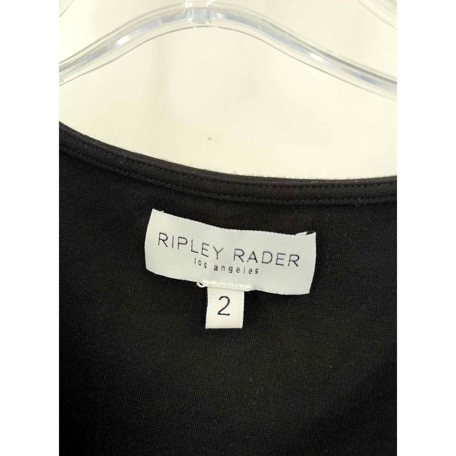 Vintage Ripley Rader Black Blouse Size 2 Size XS / US 0-2 / IT 36-38 - 3 Thumbnail