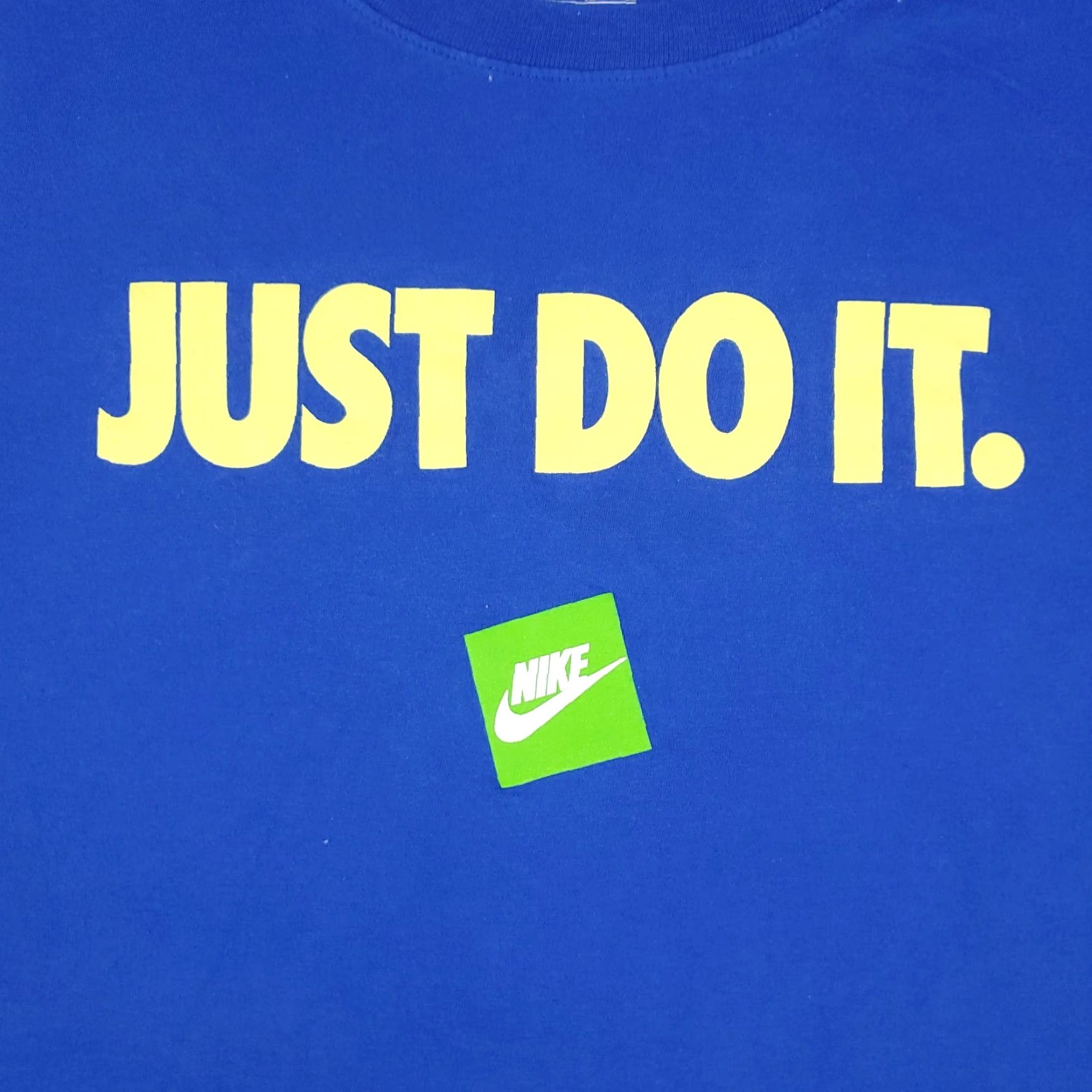 Nike Nike T Shirt Mens XL Blue Swoosh Logo Casual Short Sleeve Logo Graphic Print Men Size US XL / EU 56 / 4 - 2 Thumbnail