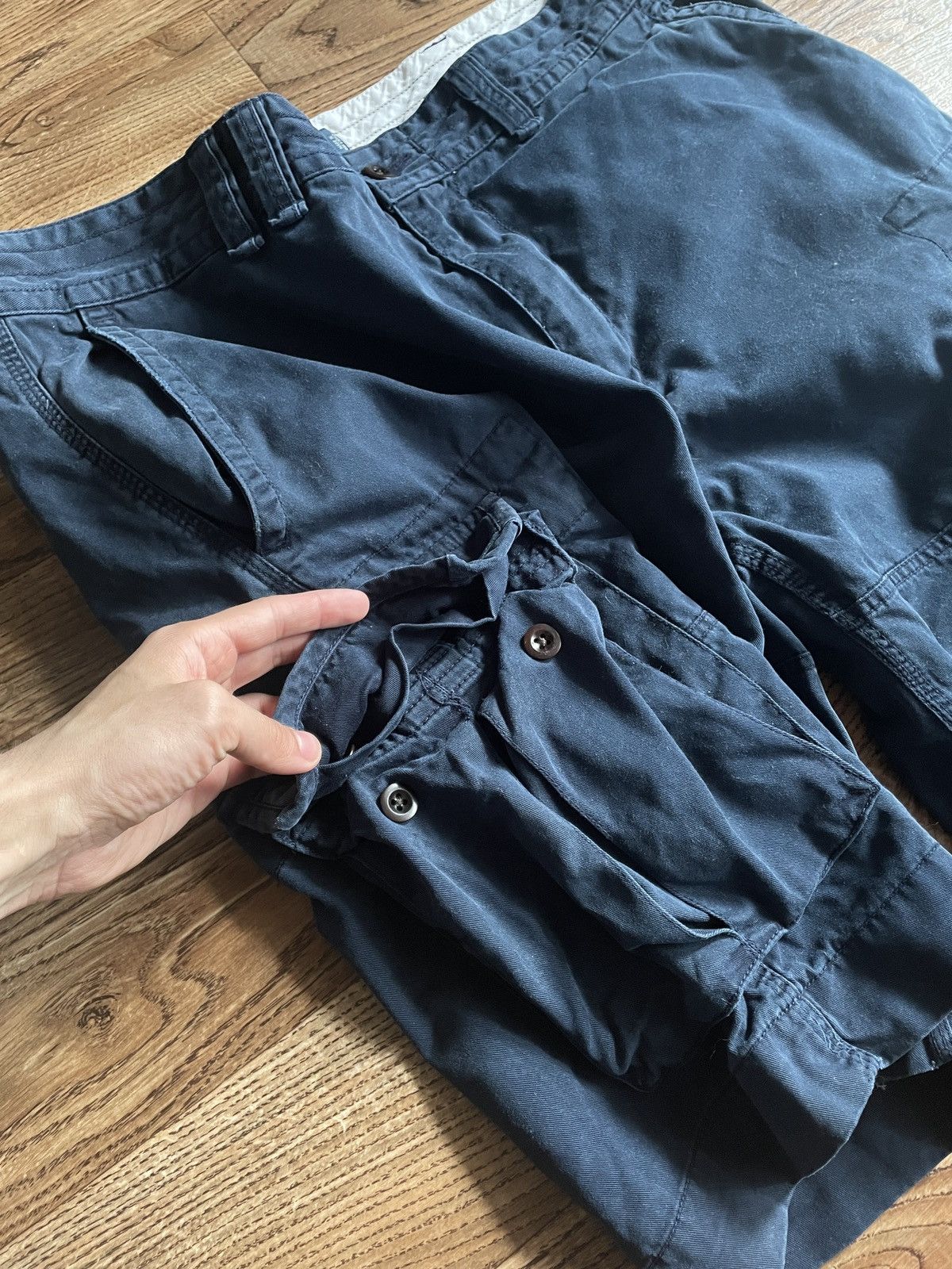 Polo Ralph Lauren × Vintage Vintage Y2K Polo Ralph Lauren Cargo Shorts Size US 38 / EU 54 - 3 Thumbnail