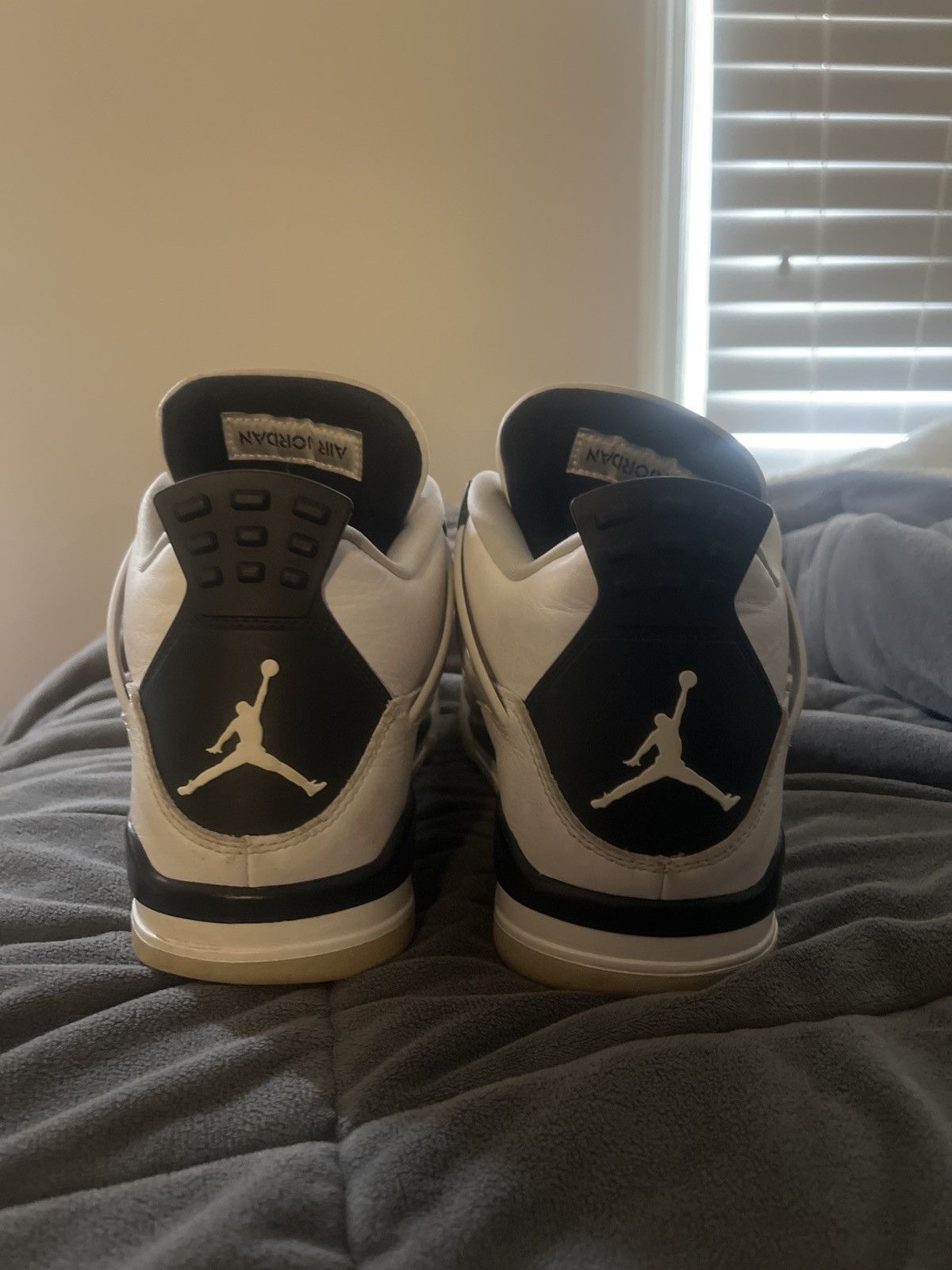 Jordan Brand × Nike JORDAN 4 MILITARY BLACK Size US 11 / EU 44 - 7 Thumbnail