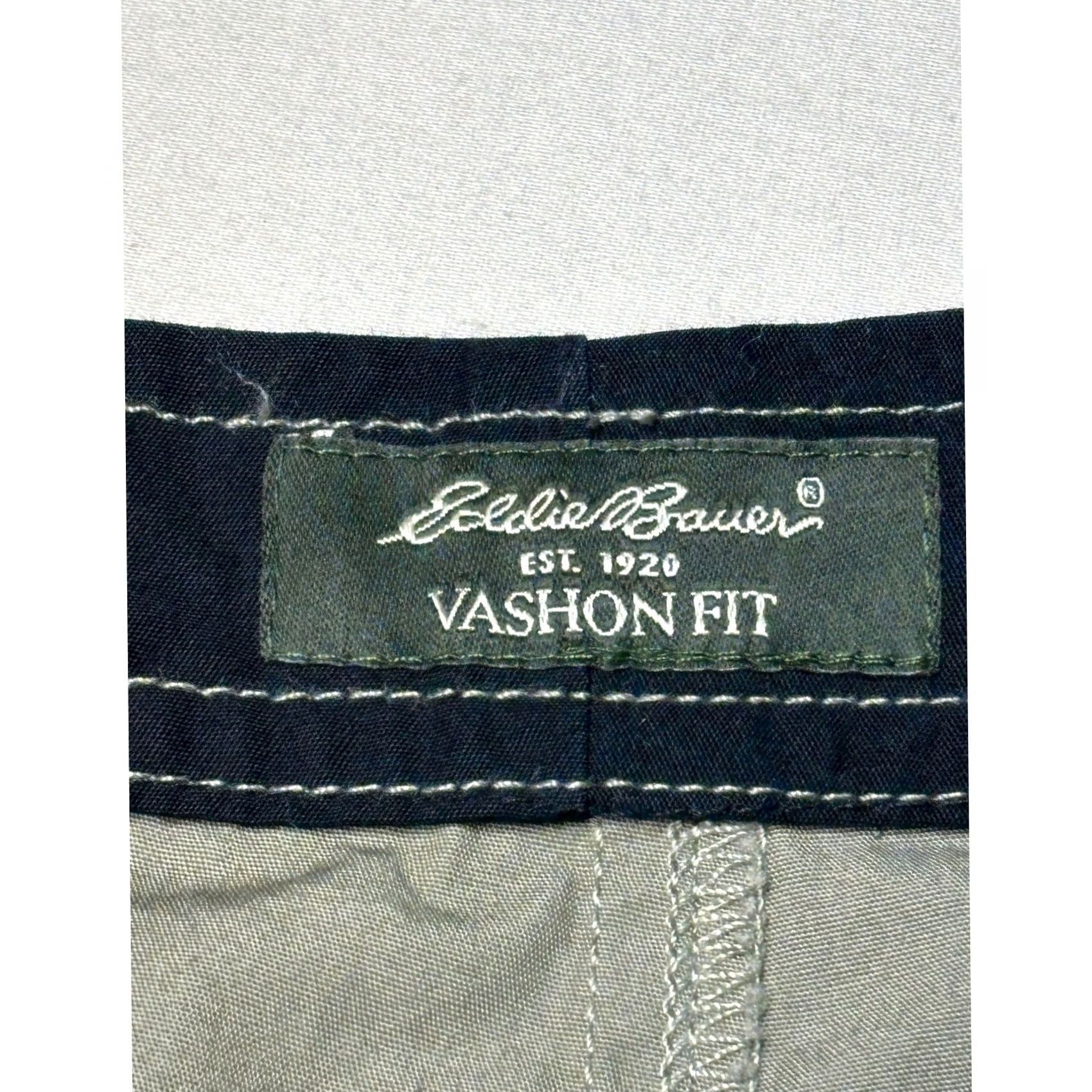 Eddie Bauer VINTAGE Eddie Bauer Vashon Fit Capri Pants Womens 16 W38 L24 Fatigue Green Cotton Navy? Size 38" / US 16 / IT 52 - 5 Thumbnail