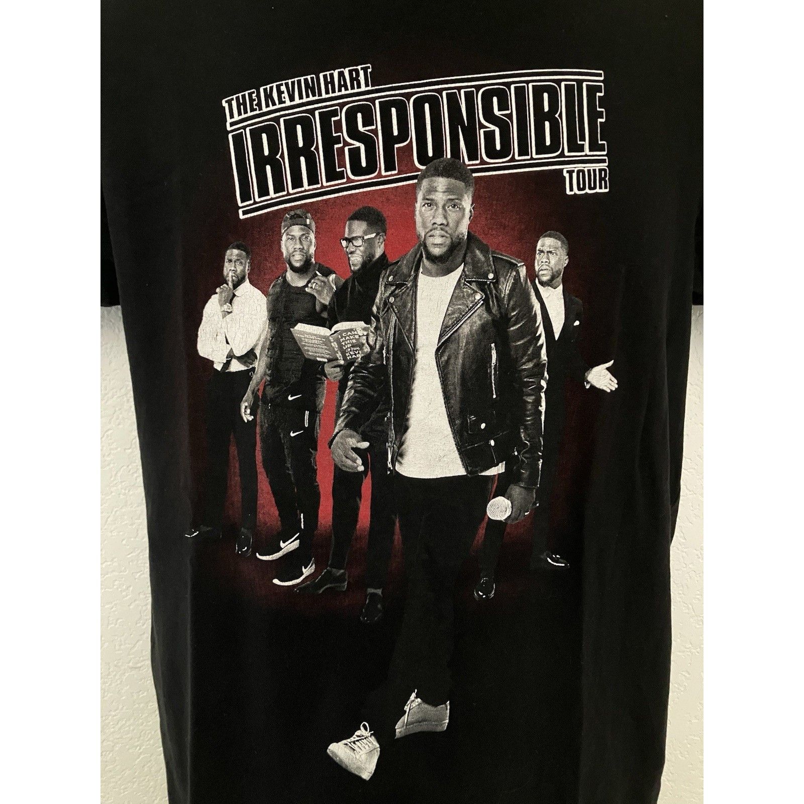 Other Kevin Hart Irresponsible Comedy Tour 2019 Tee Black T-Shirt Size US S / EU 44-46 / 1 - 3 Thumbnail