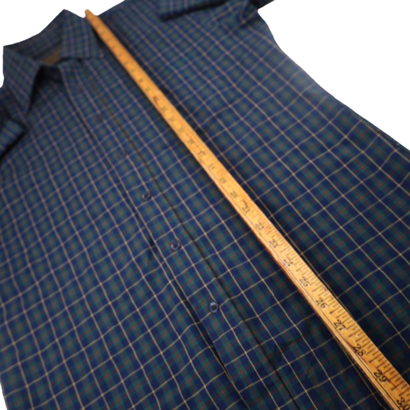 Pendleton VINTAGE Pendleton Dress Shirt Mens Medium Wool Blue Size 40R - 7 Thumbnail