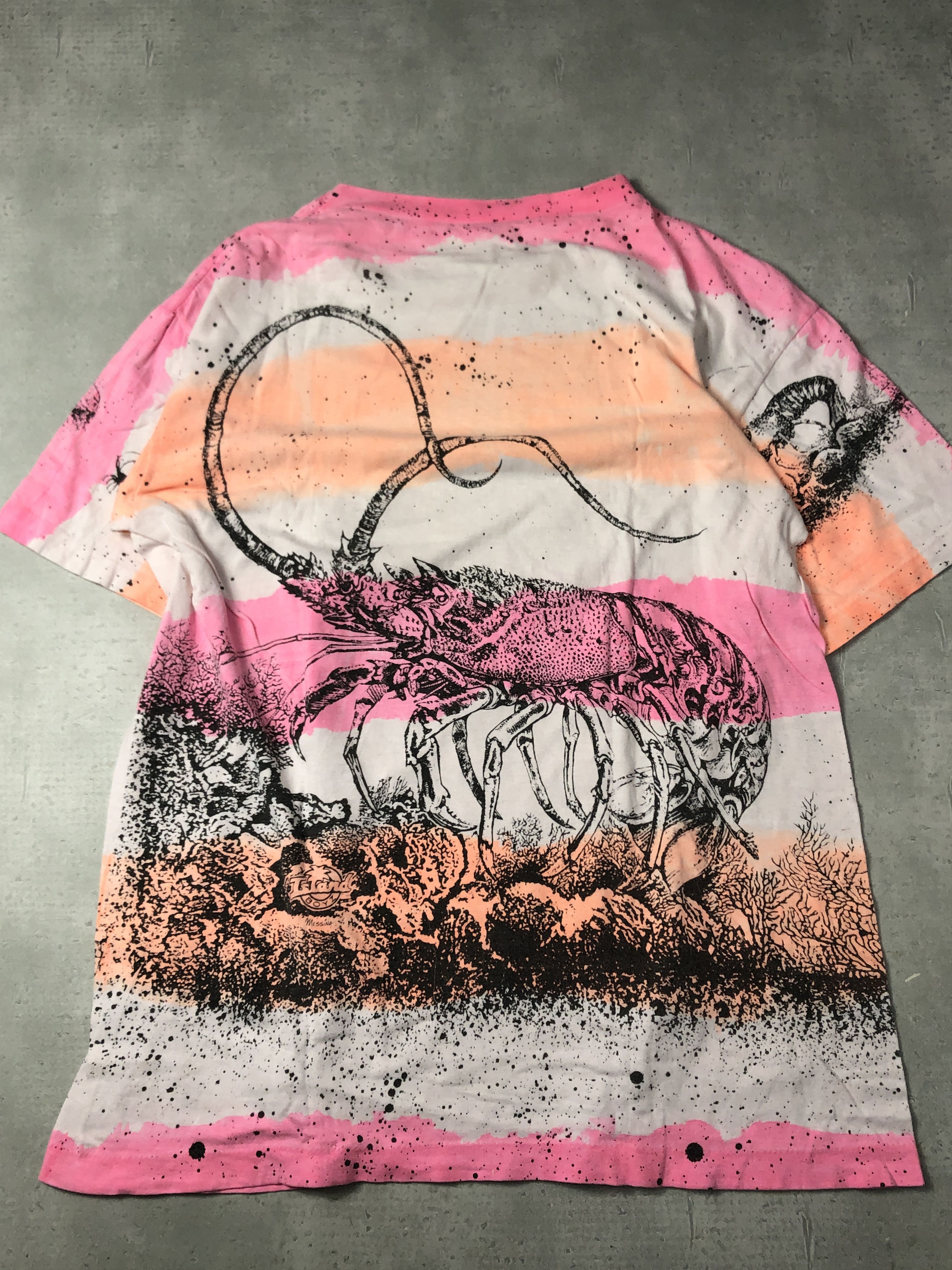 Vintage Vintage graphic tee t-shirt 3-4-52 69 Size US XL / EU 56 / 4 - 2 Thumbnail
