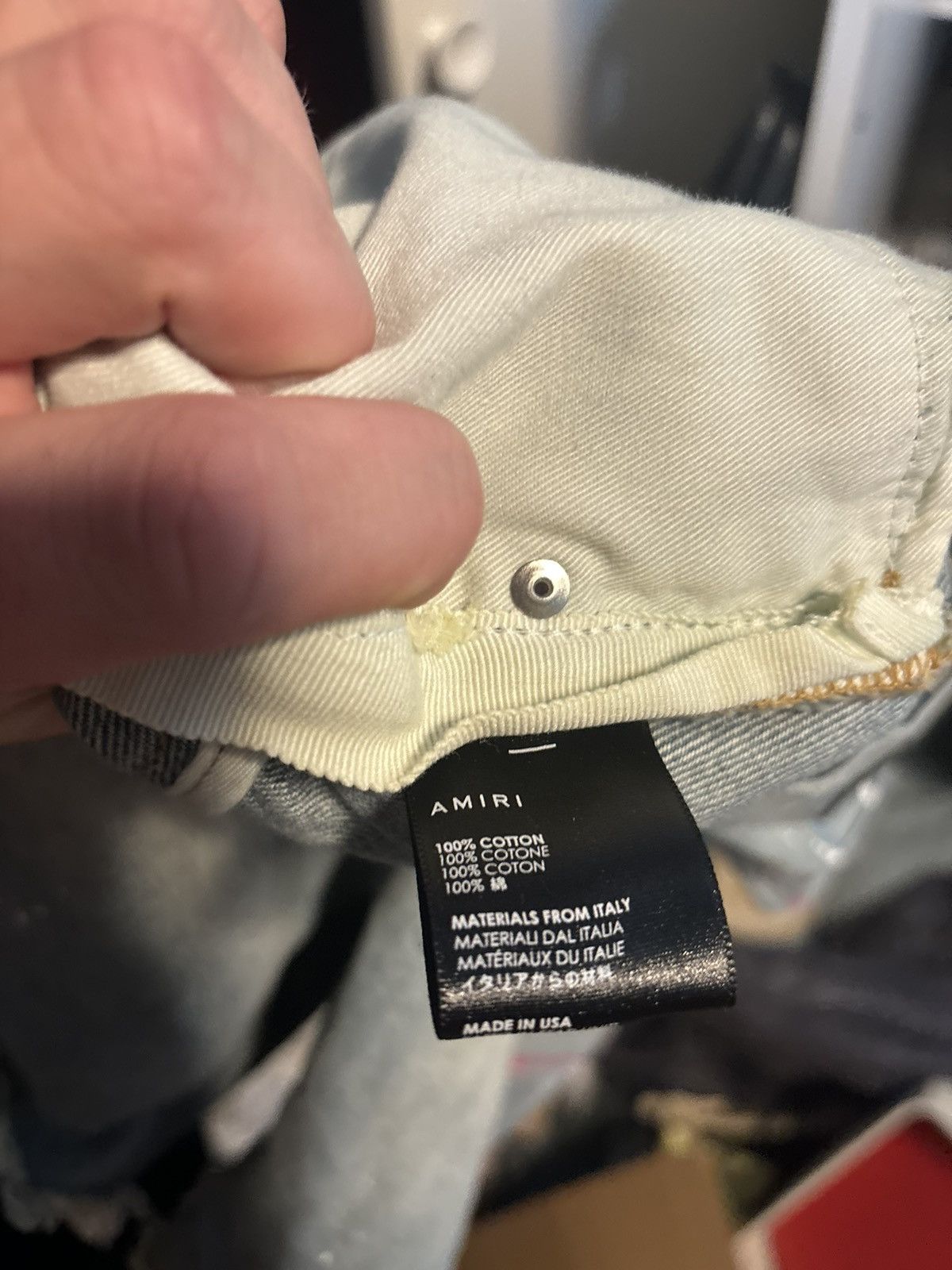 Amiri Mike amiri Size US 34 / EU 50 - 4 Thumbnail