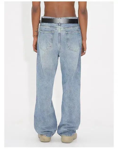 Jean Furuya x Kanno Washed distressed loose baggy jeans y2k Size US 30 / EU 46 - 3 Thumbnail