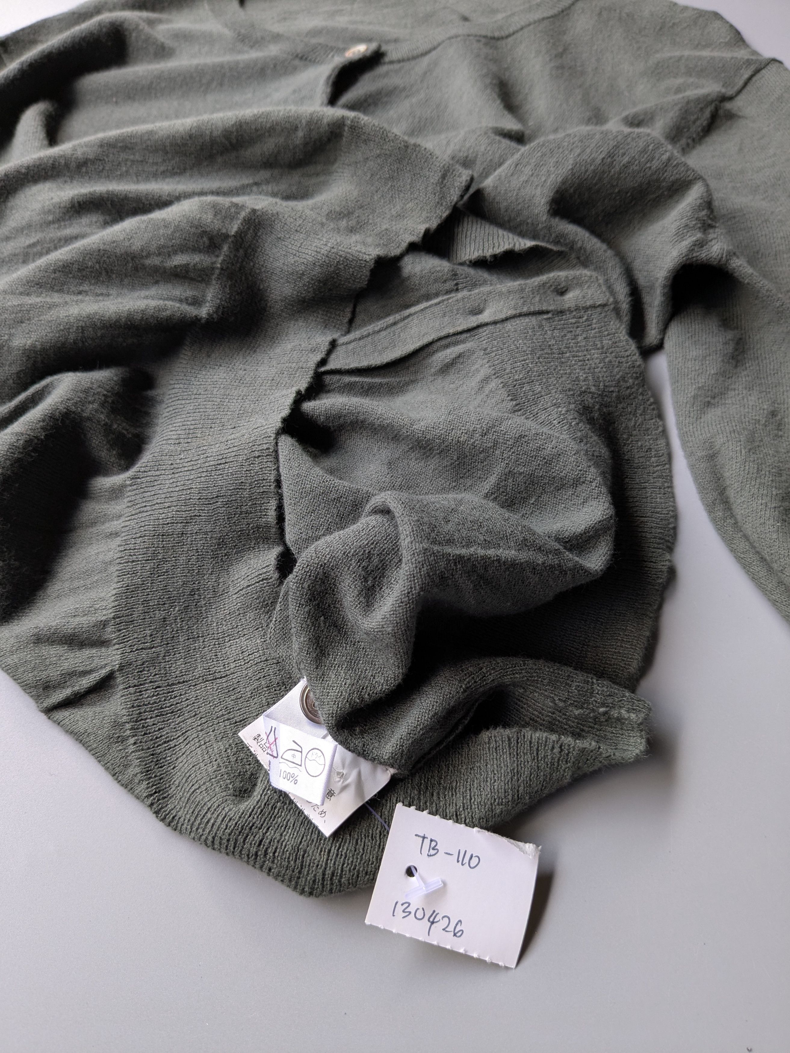 Yohji Yamamoto Vintage Y's For Living Yohji Yamamoto cardigan Size S / US 4 / IT 40 - 5 Thumbnail
