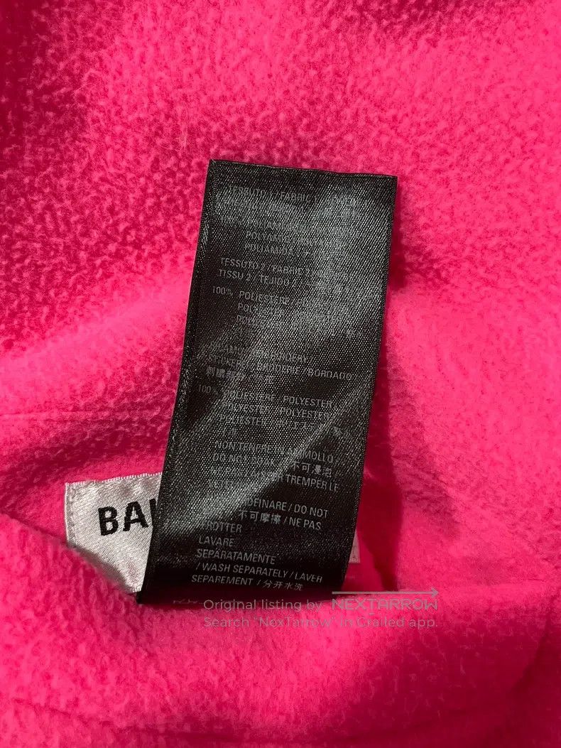 Balenciaga Balenciaga Black and Red Combined Two-Sided Wearable Cotto Size US XS / EU 42 / 0 - 9 Thumbnail