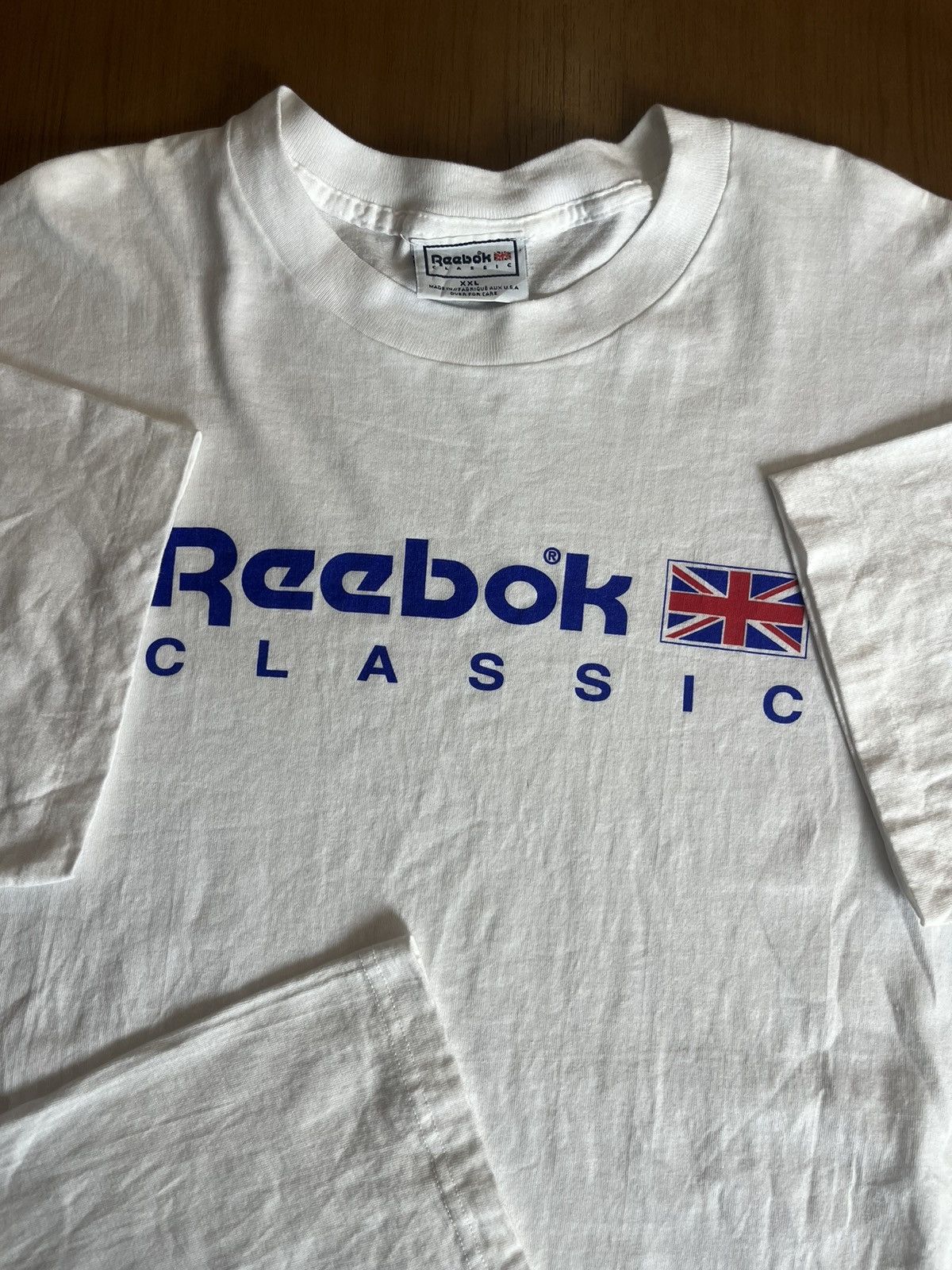 Reebok Vintage Reebok Classic 90’s Tshirt Size US XXL / EU 58 / 5 - 6 Thumbnail