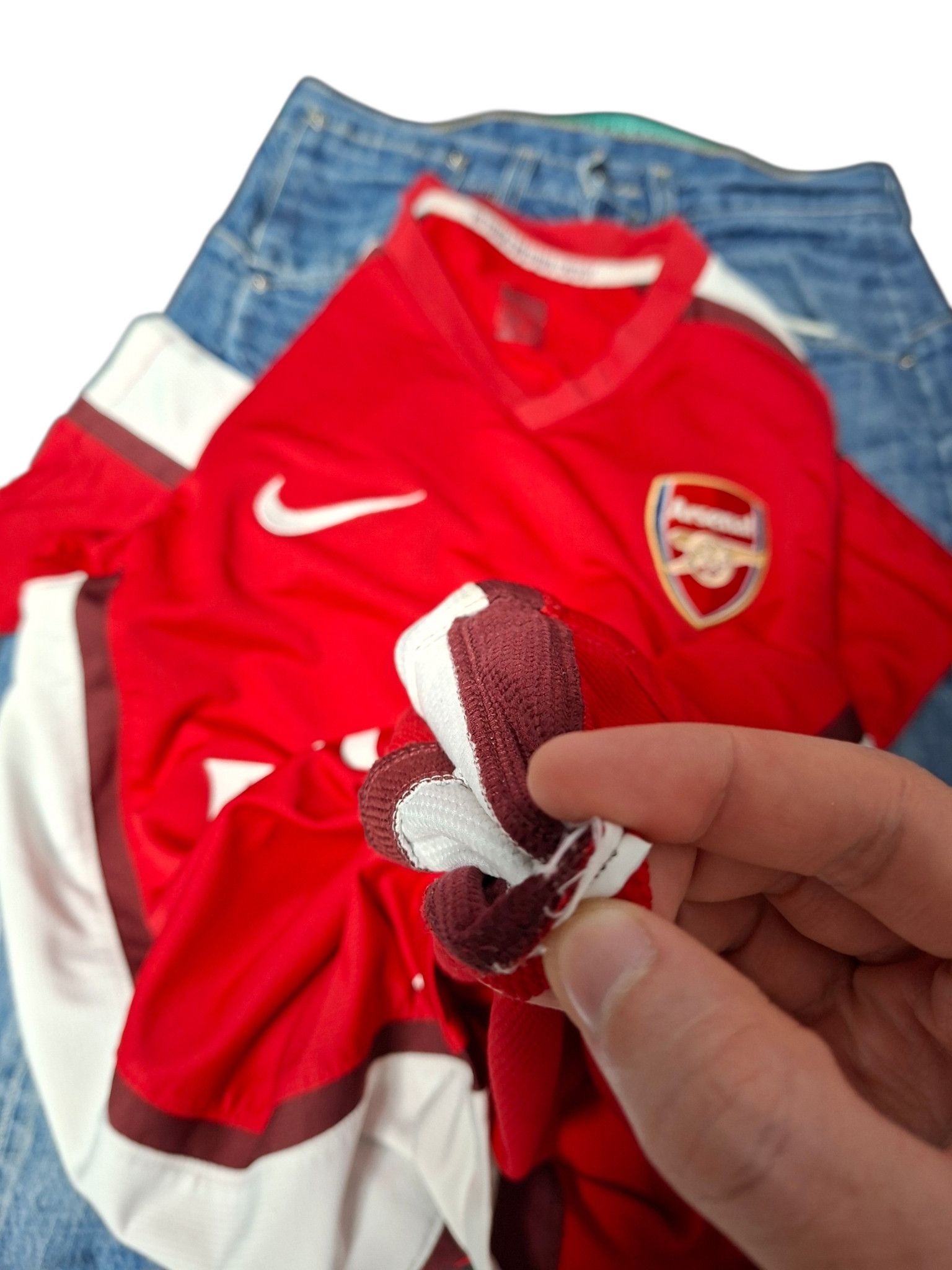 Nike ARSENAL LONDON NIKE VINTAGE 2008/2010 SOCCER JERSEY Size US S / EU 44-46 / 1 - 8 Thumbnail