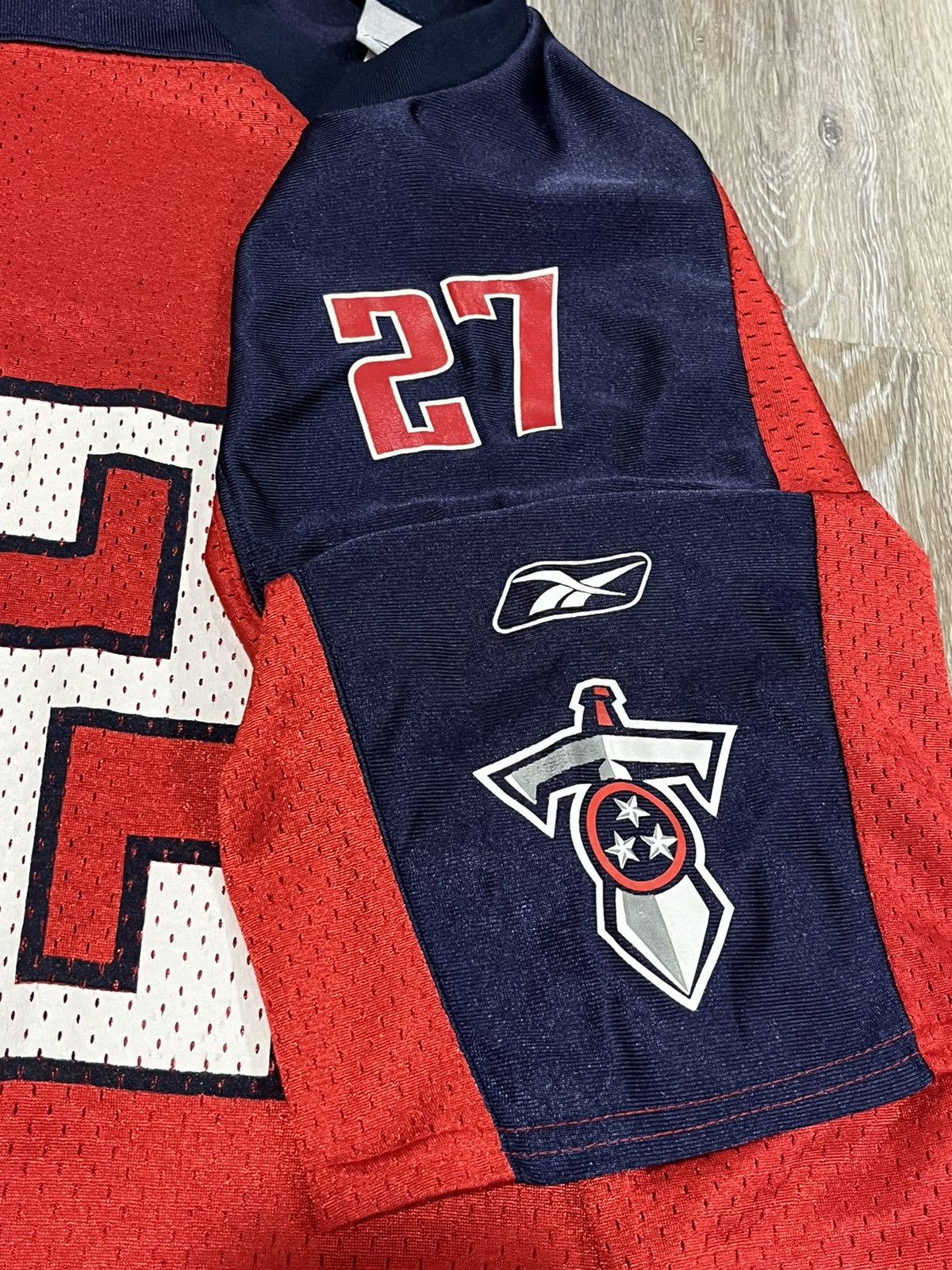NFL × Reebok × Vintage Reebok Tennessee Titans Eddie George NFL Jersey Size US XS / EU 42 / 0 - 5 Thumbnail