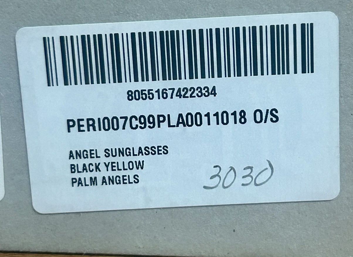 Palm Angels Palm Angels Adin (Peri037 1322) Sunglasses “Black Marble” Size ONE SIZE - 6 Thumbnail