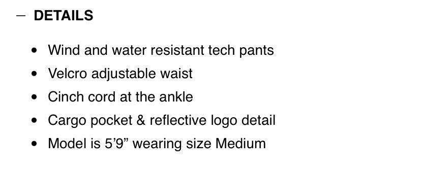 Bravest Studios Bravest Studios Tech Pants Size US 30 / EU 46 - 6 Thumbnail