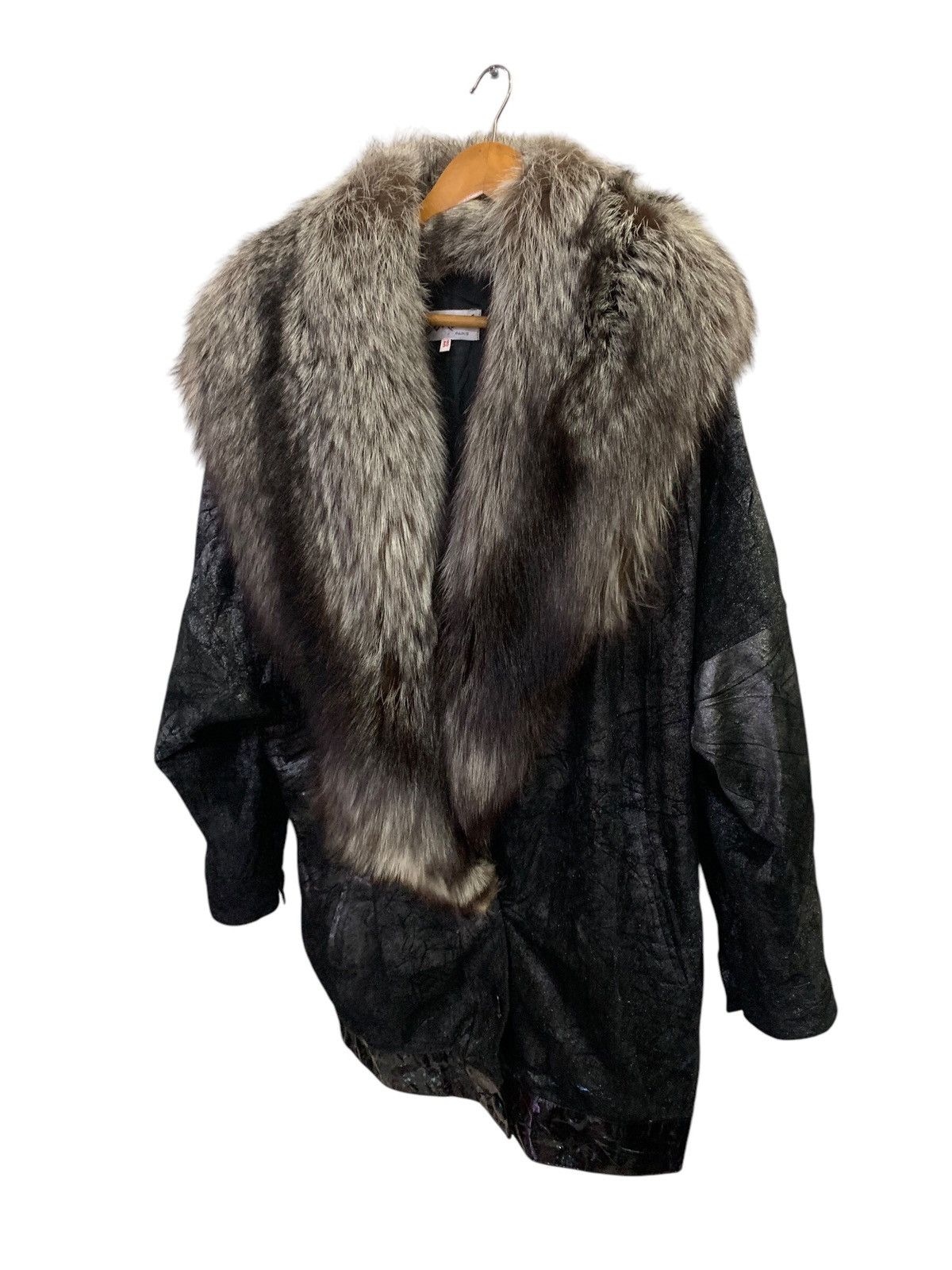 Designer × Vintage Vintage Corval Paris Fur Jacket Size US XL / EU 56 / 4 - 3 Thumbnail