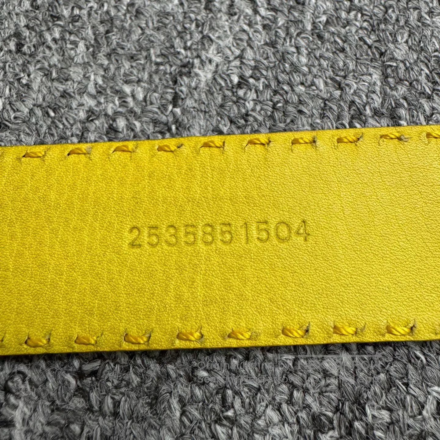 Kiton Kiton 90cm Yellow Belt. Size ONE SIZE - 3 Thumbnail