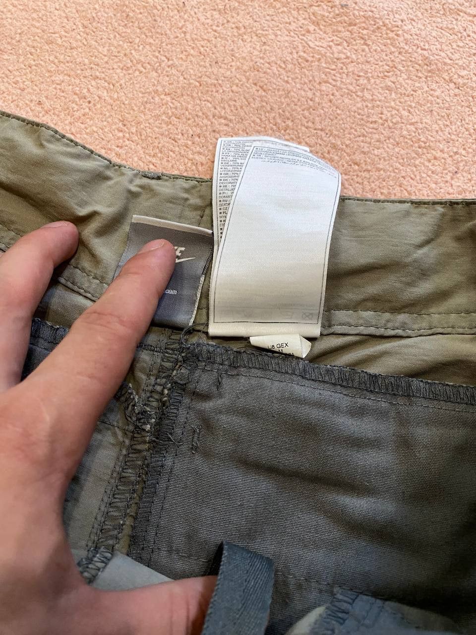 Nike Nike Y2K Vintage shorts logo Size US 32 / EU 48 - 3 Thumbnail