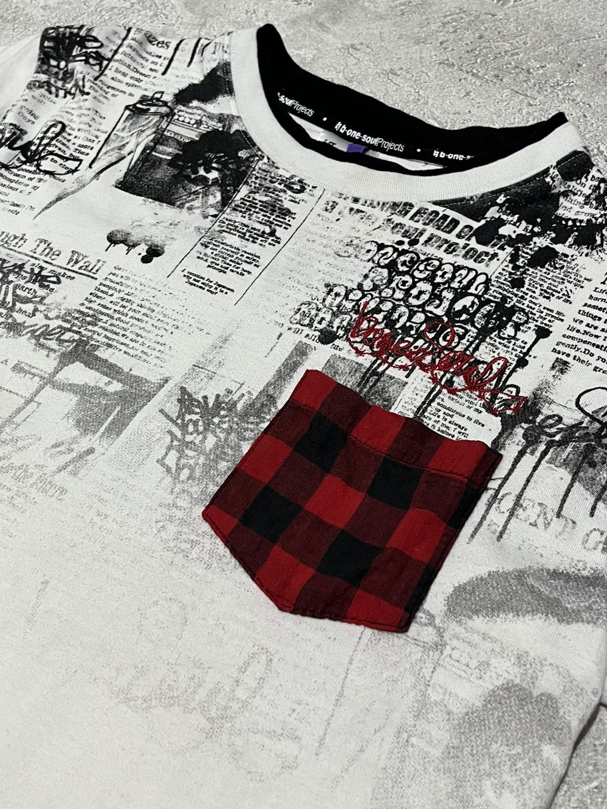 Japanese Brand Vintage B one soul Projects Double Layer Ifsixwasnine Size US M / EU 48-50 / 2 - 3 Thumbnail