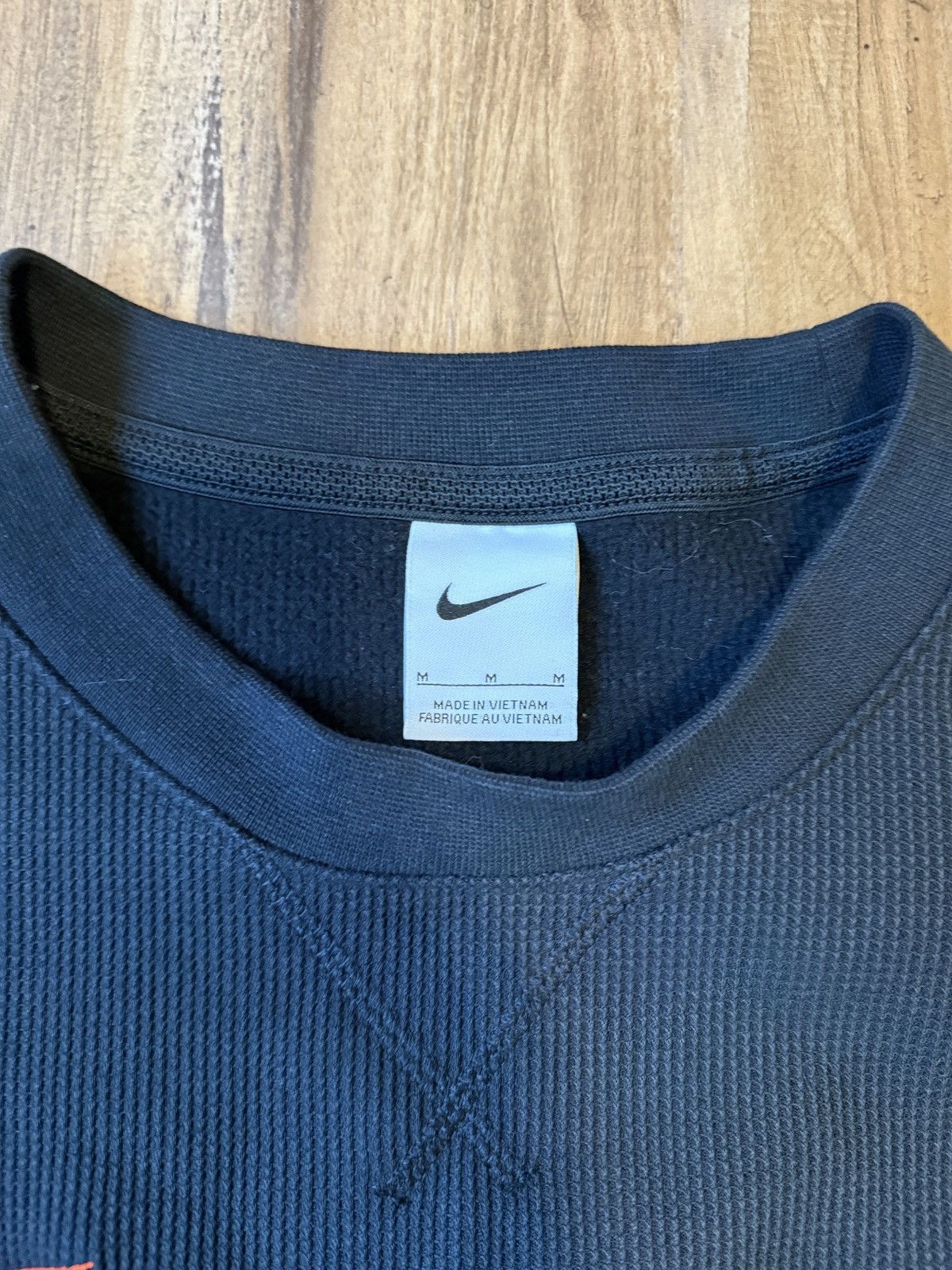Nike Vintage Nike Waffle-Knit Long Sleeve Size US M / EU 48-50 / 2 - 4 Thumbnail