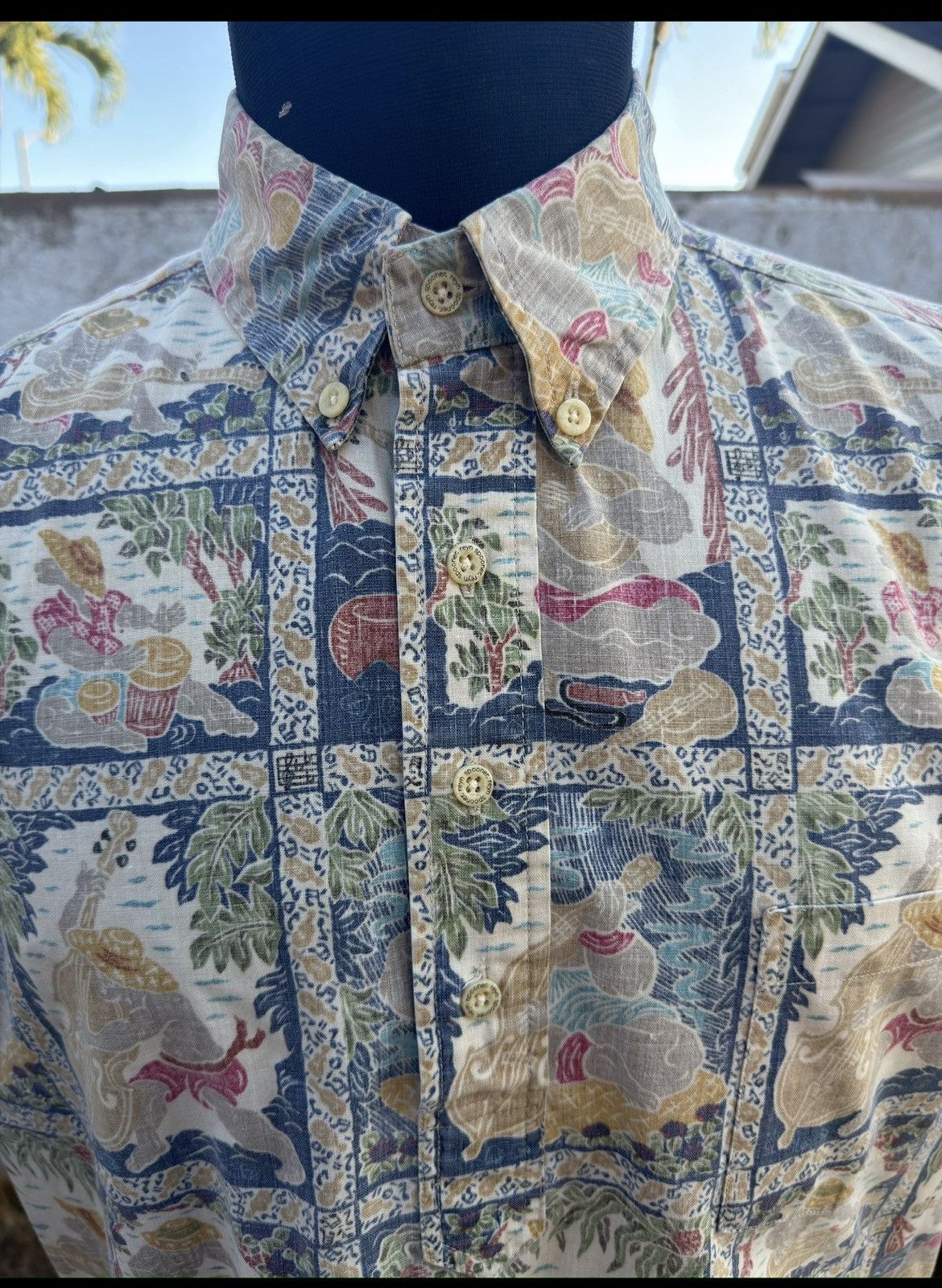 Reyn Spooner PreOwned Reyn Spooner Dietrich Varez Multicolored Men's M Size US M / EU 48-50 / 2 - 3 Thumbnail